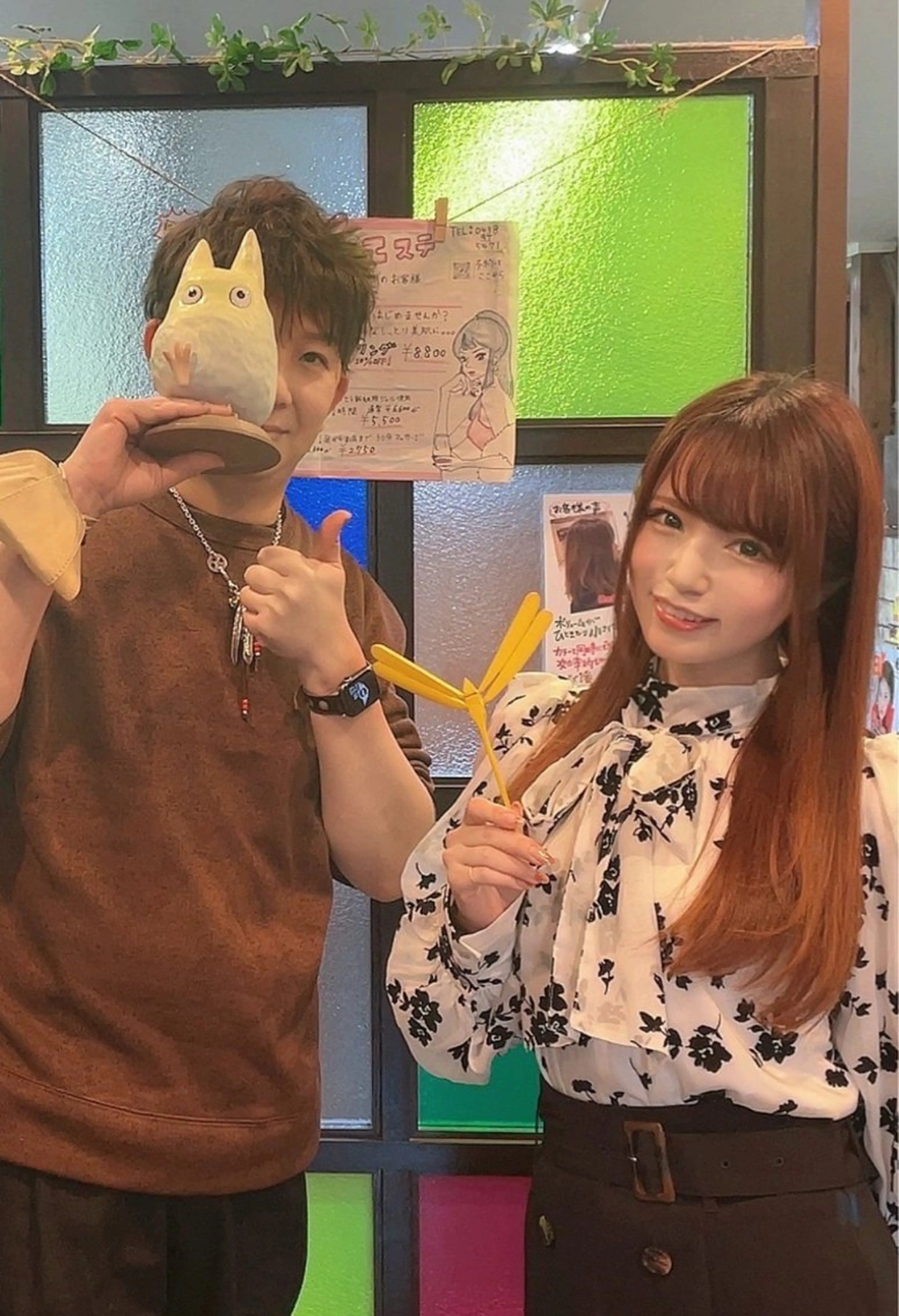 ロング カラー オオトモ タツヤのヘアスタイル