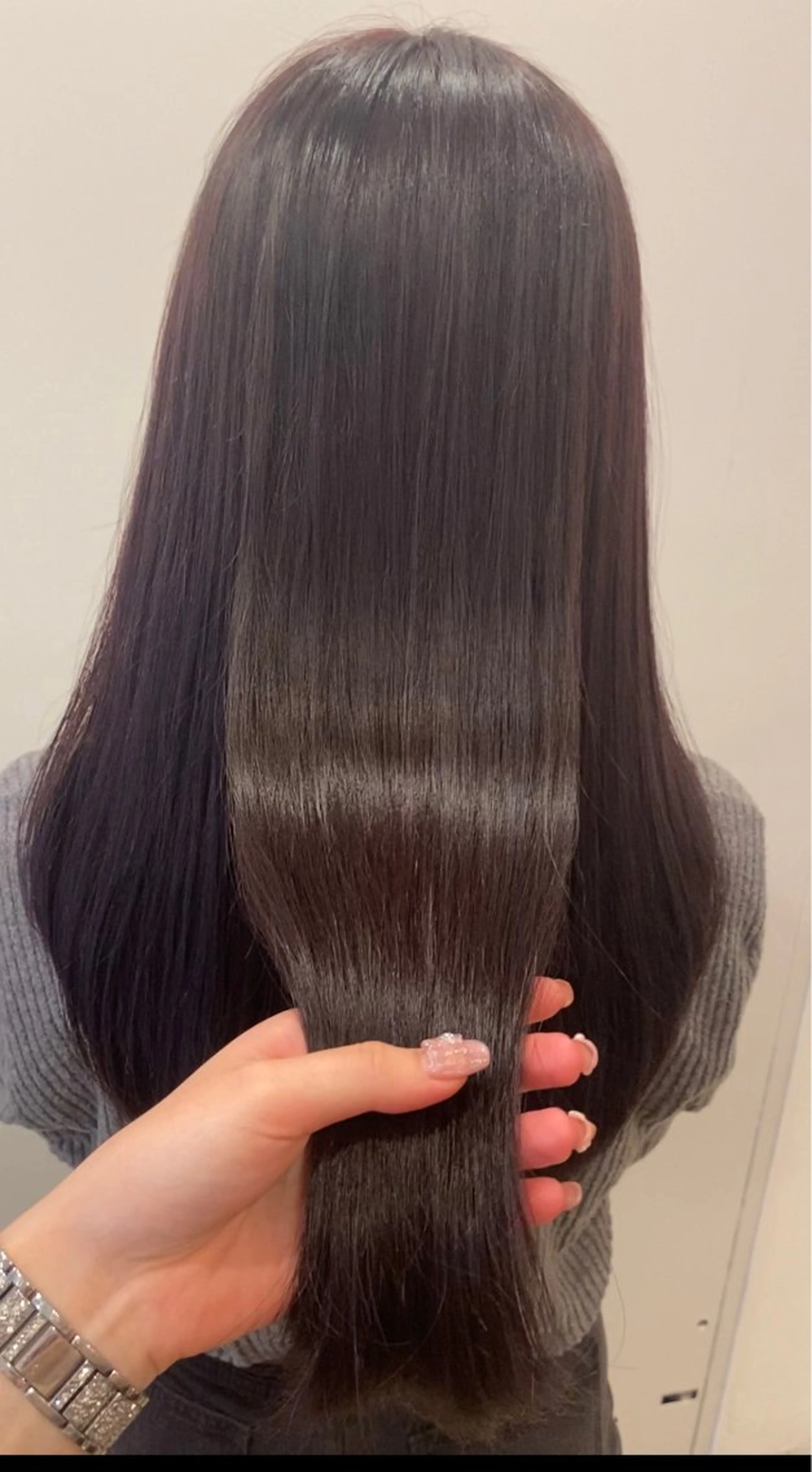 透明感カラー+OggiOttoトリートメント 🩵.*･ﾟの写真