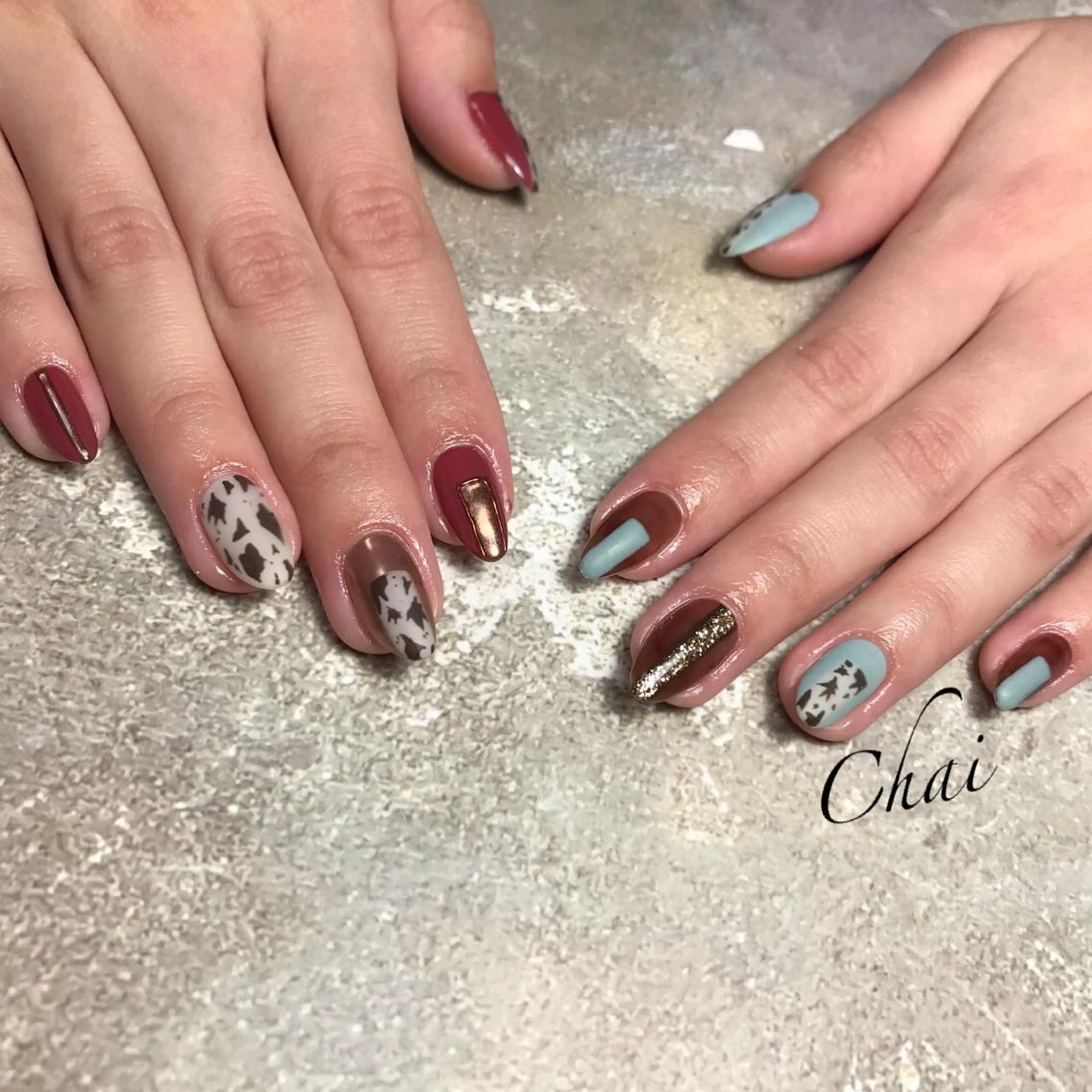 ネイル ハンドネイル 💅chainail _aiのネイルデザイン