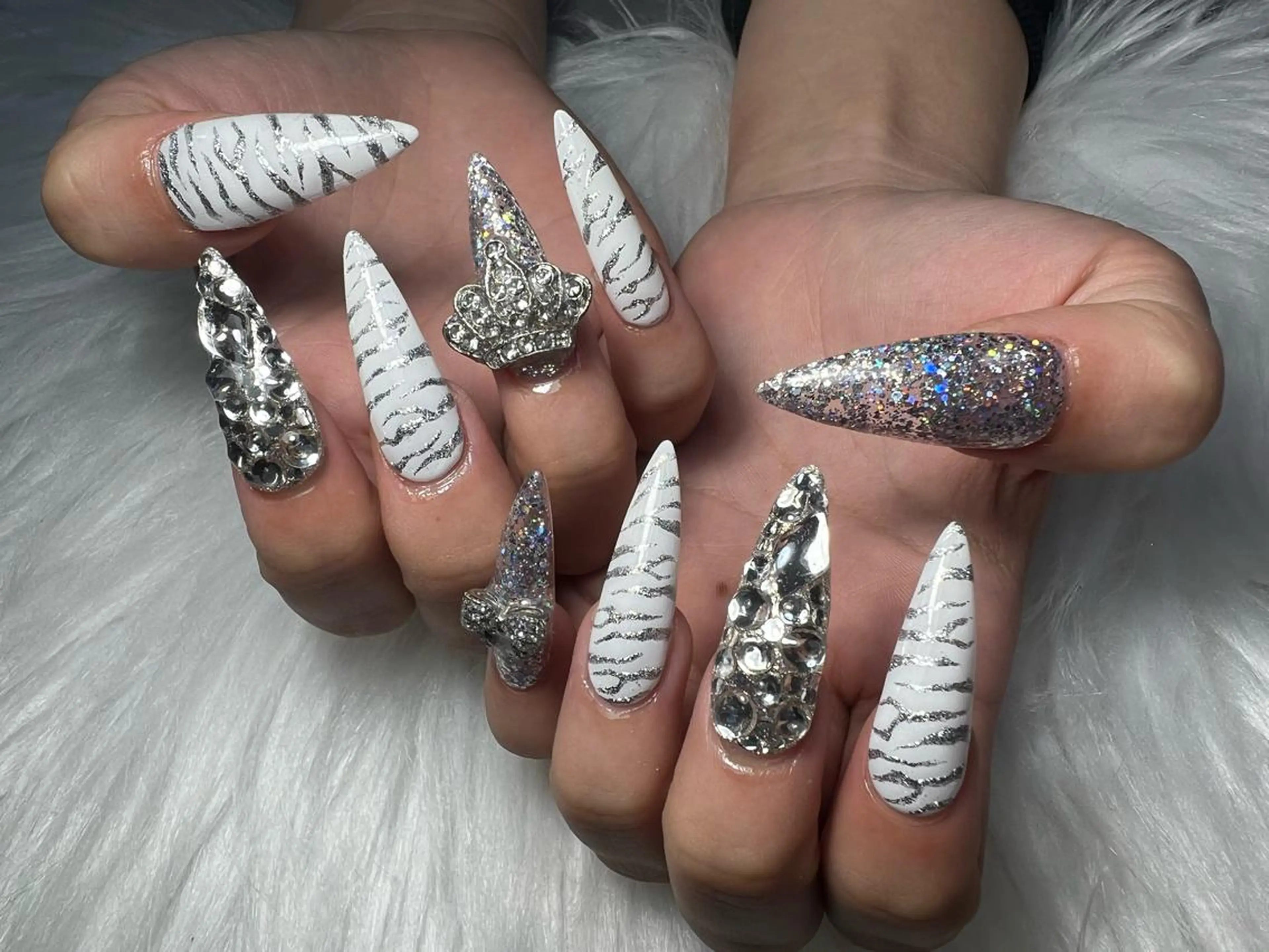 ネイル ハンドネイル Mana‪ ‪·͜· ❤︎‬のネイルデザイン