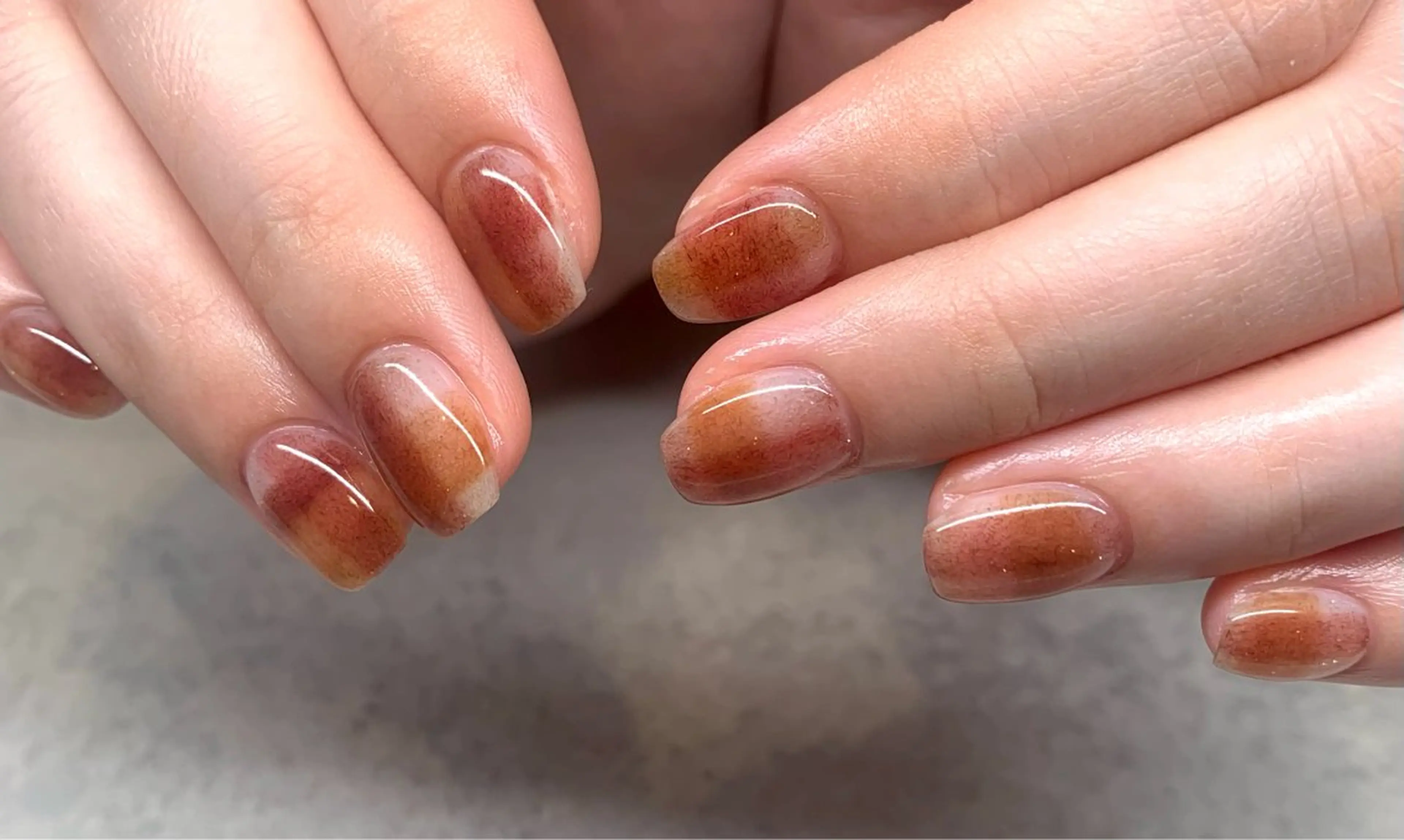 ネイル フラッシュネイル マグネットネイル ニュアンスネイル ショートネイル シンプルネイル sufu. nail YUKIのネイルデザイン