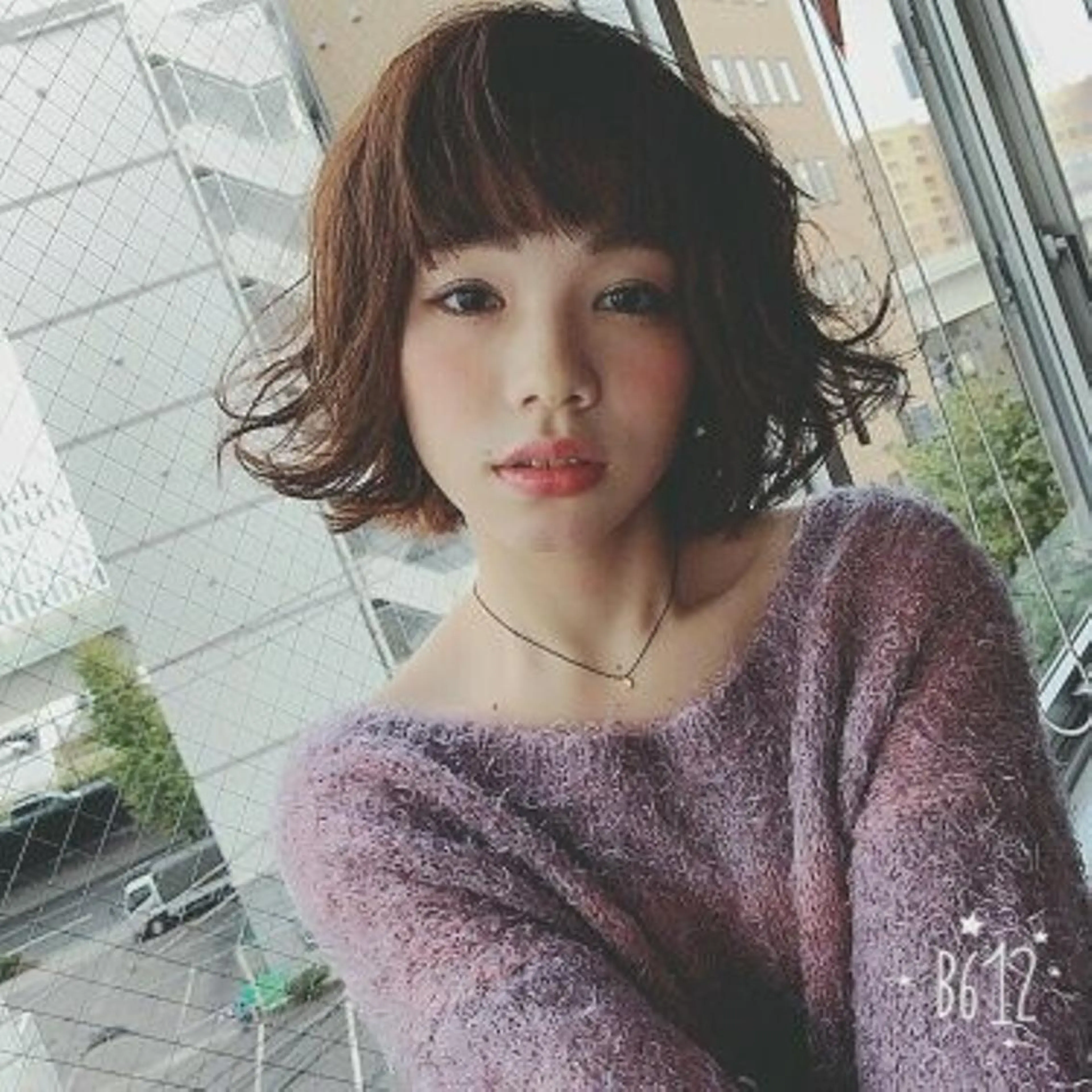 ミディアム パーマ 大人の艶髪✂️ 矢崎美紀のヘアスタイル