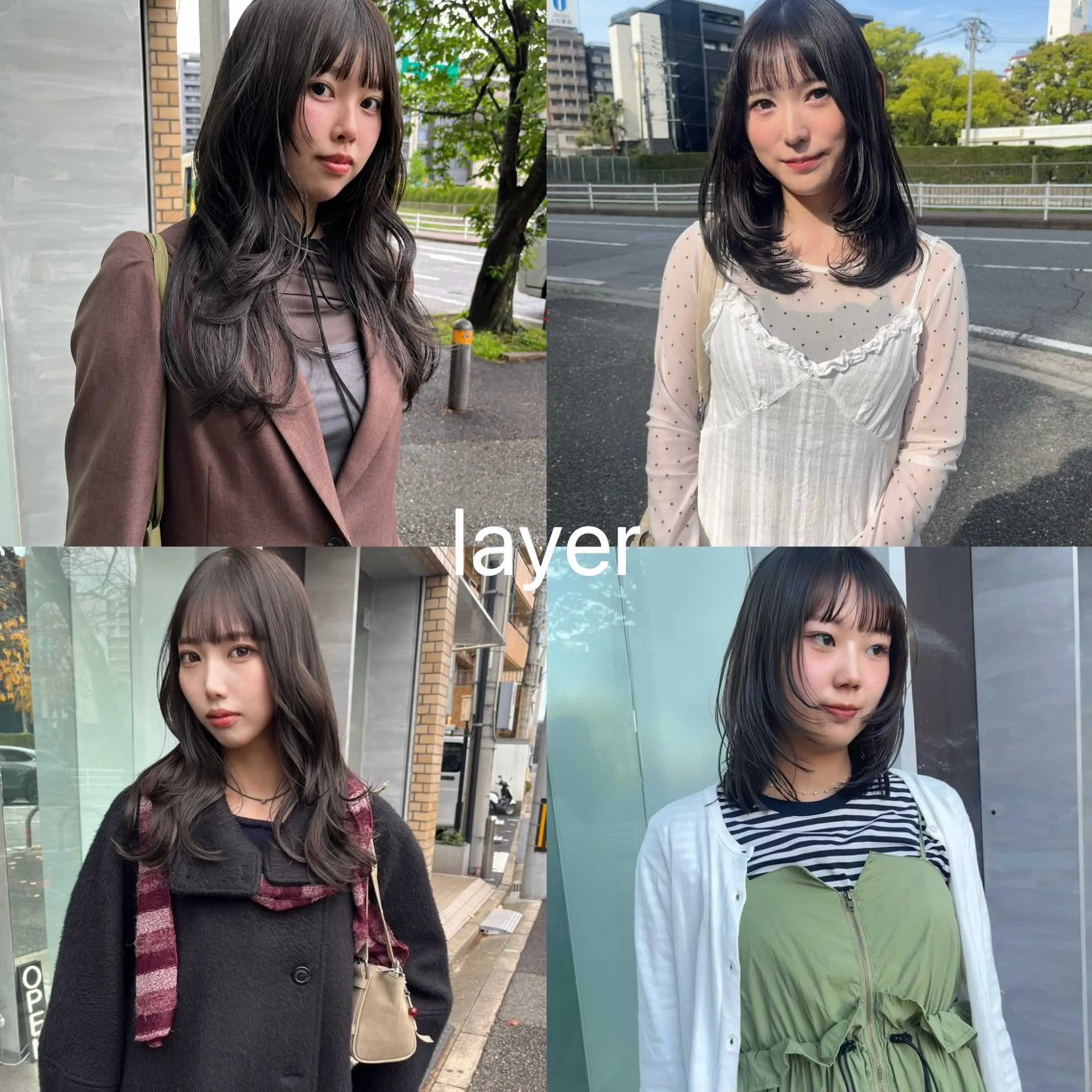 ロング カラー レイヤーカット カット ヘアカラー トリートメント yuumi/大濠🪷 顔周り/ハイトーンのヘアスタイル
