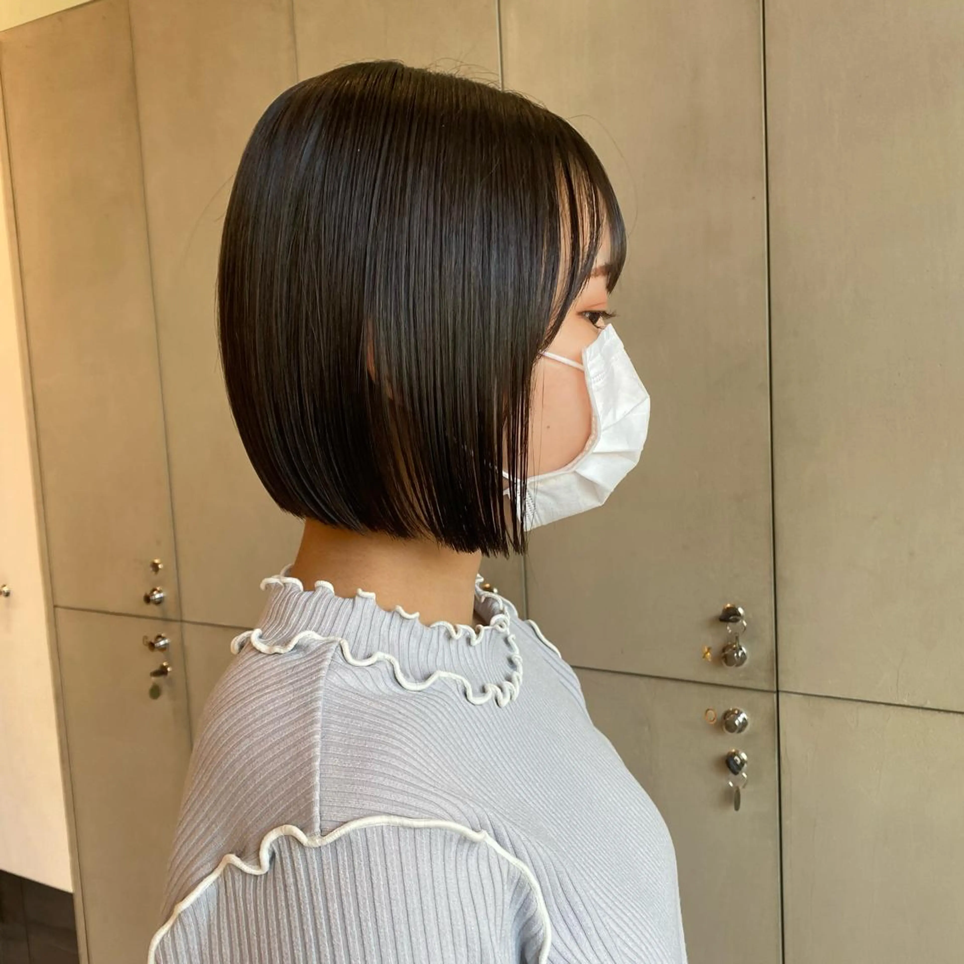 ショート ボブ カット ｱｵﾇﾏﾐﾕ☁️ /ボブ/ハイトーン/のヘアスタイル