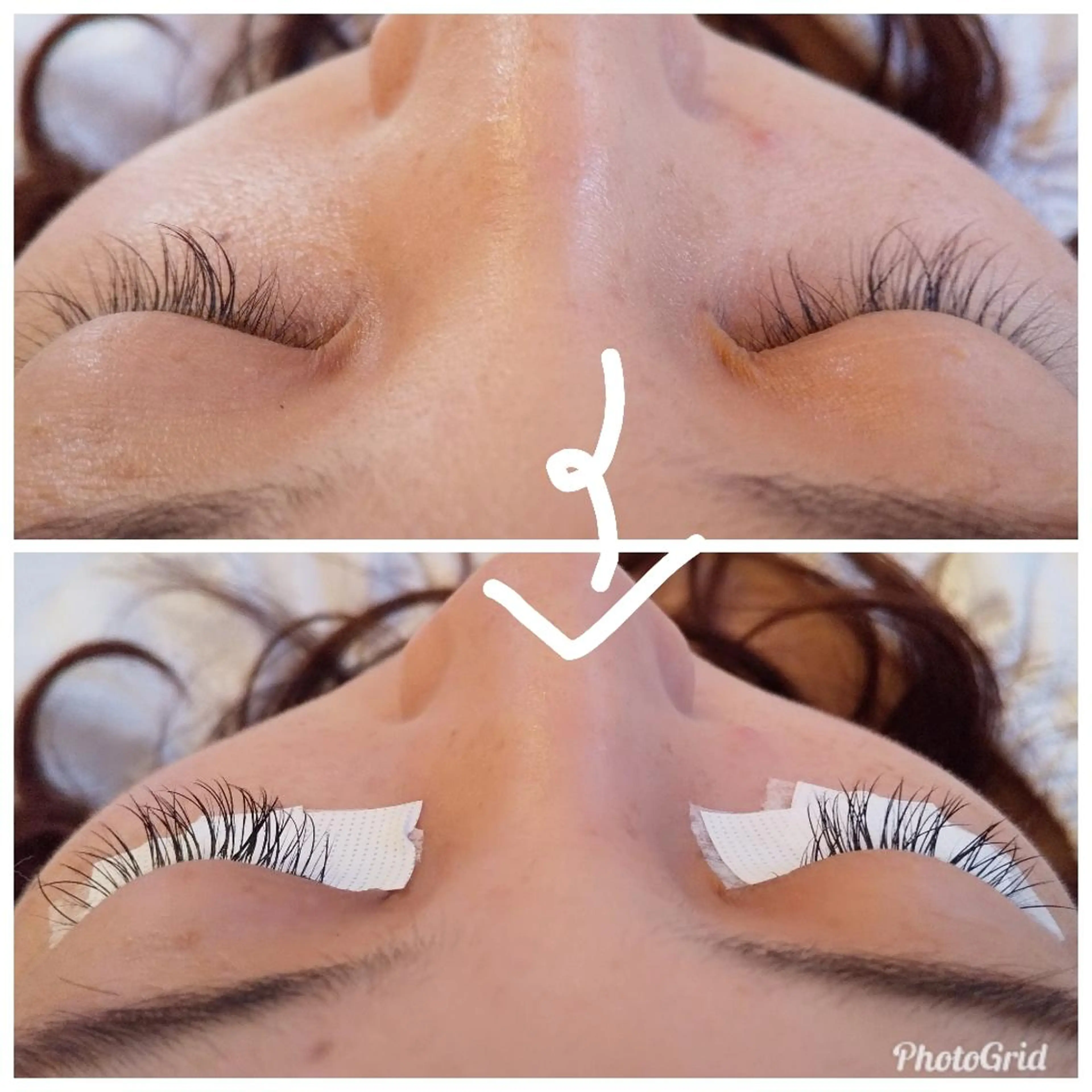 マツエク・マツパ 💡次世代LED -TIARA💡のマツエク・マツパデザイン