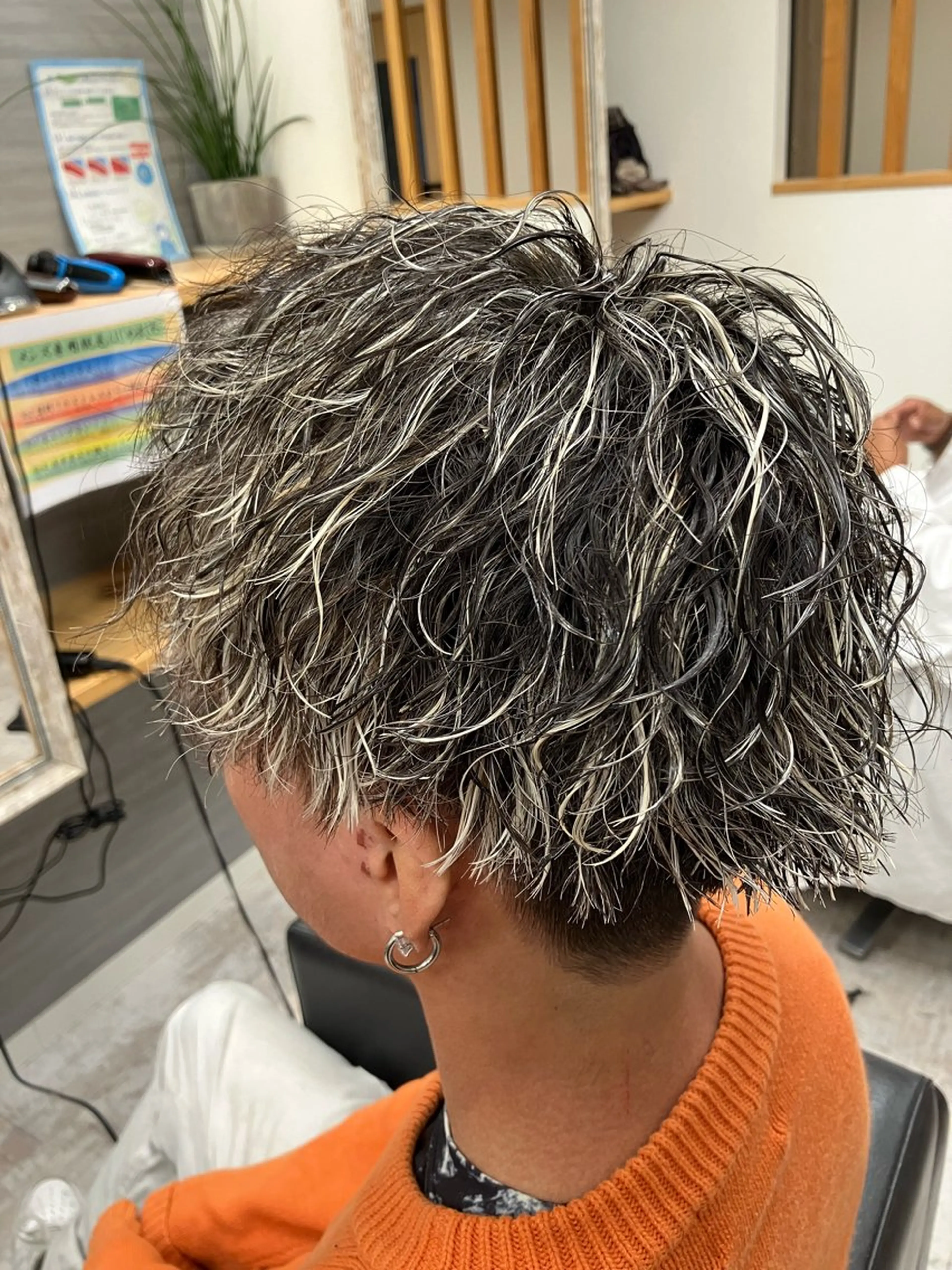 パーマ メンズ カット パーマ メンズ特化/パーマ/ フェードWATARUのヘアスタイル