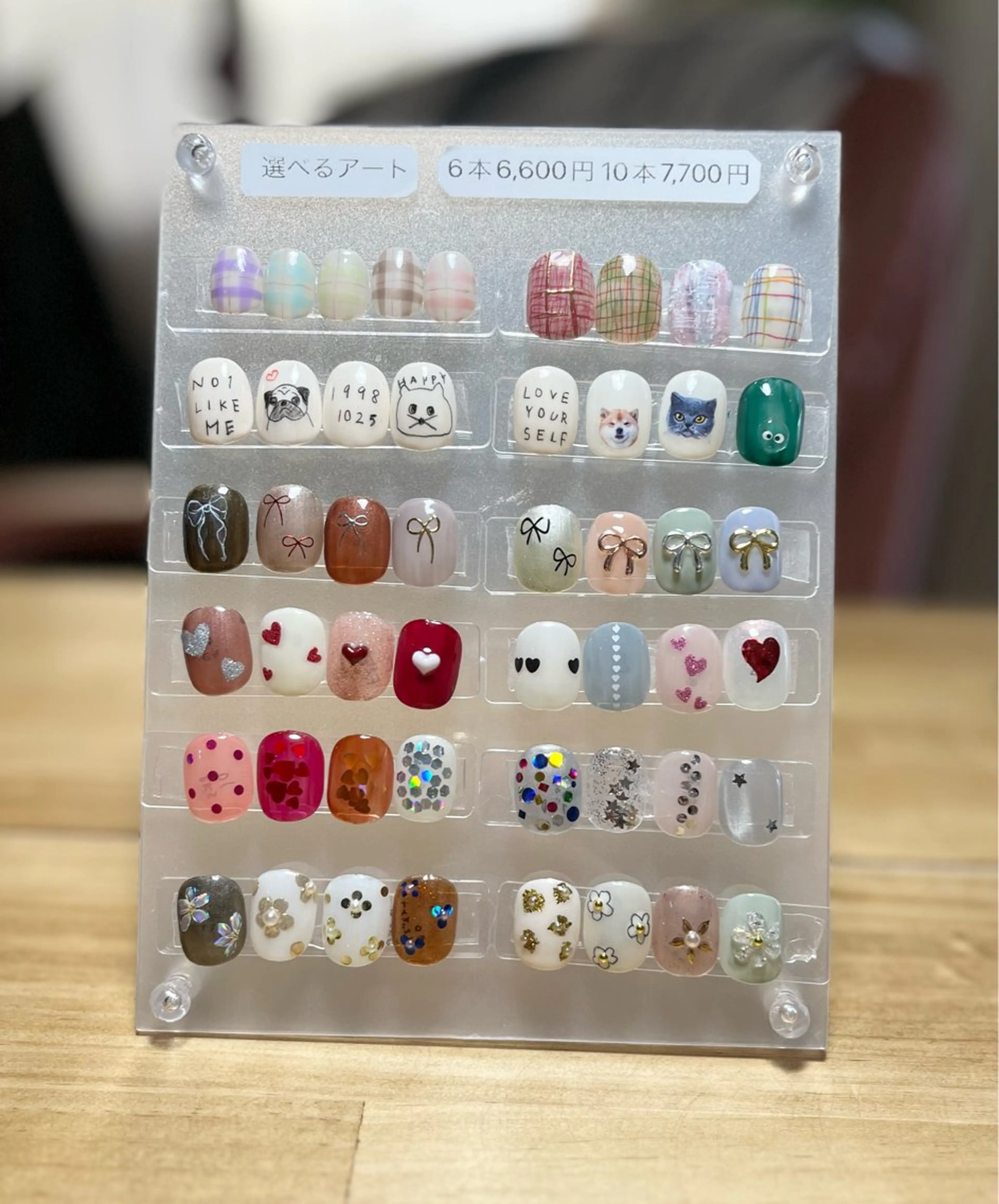 ネイル tsumeya ゆるかわ手描きネイルのネイルデザイン