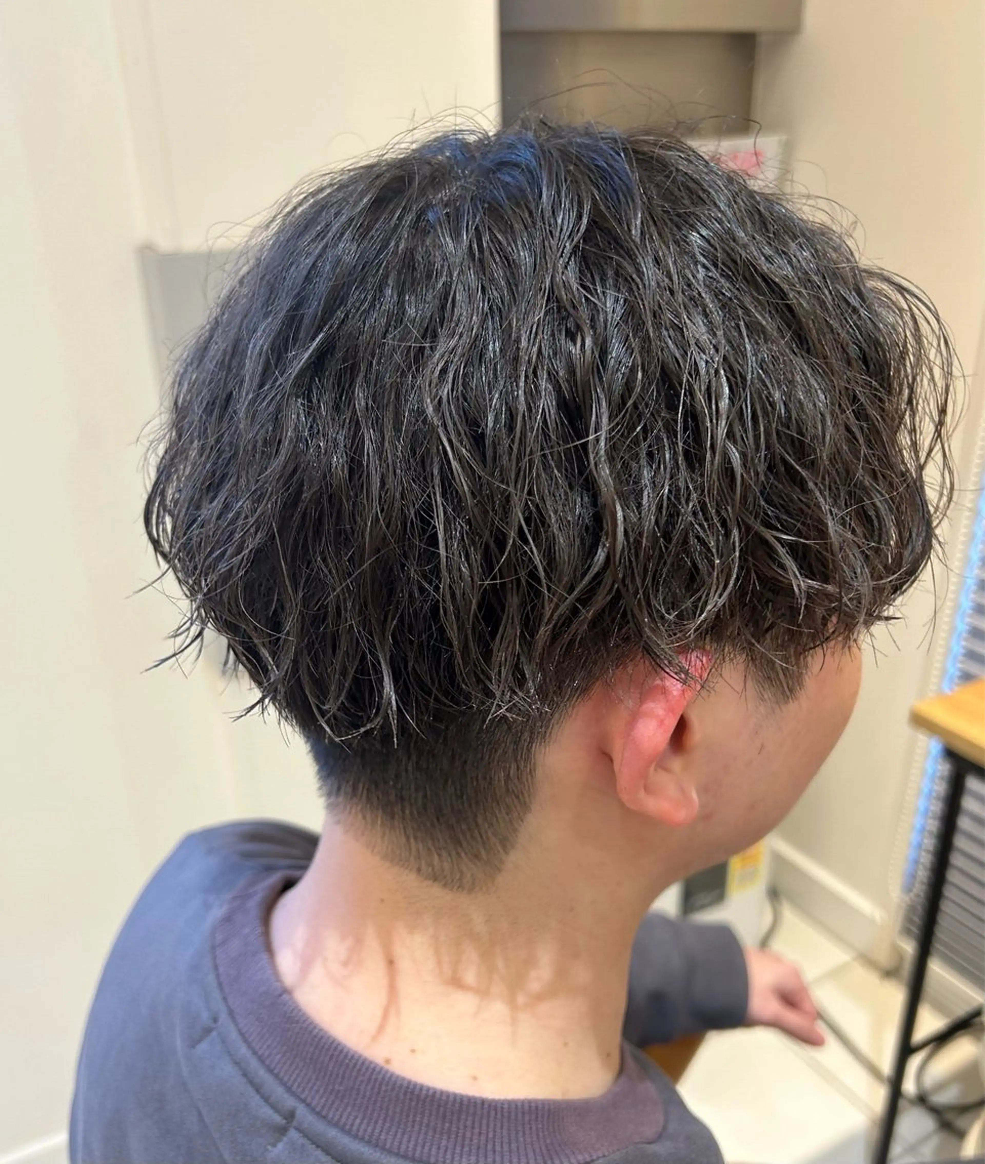 メンズ メンズパーマ 🌟メンズ/ミニボブ Marin💟のヘアスタイル