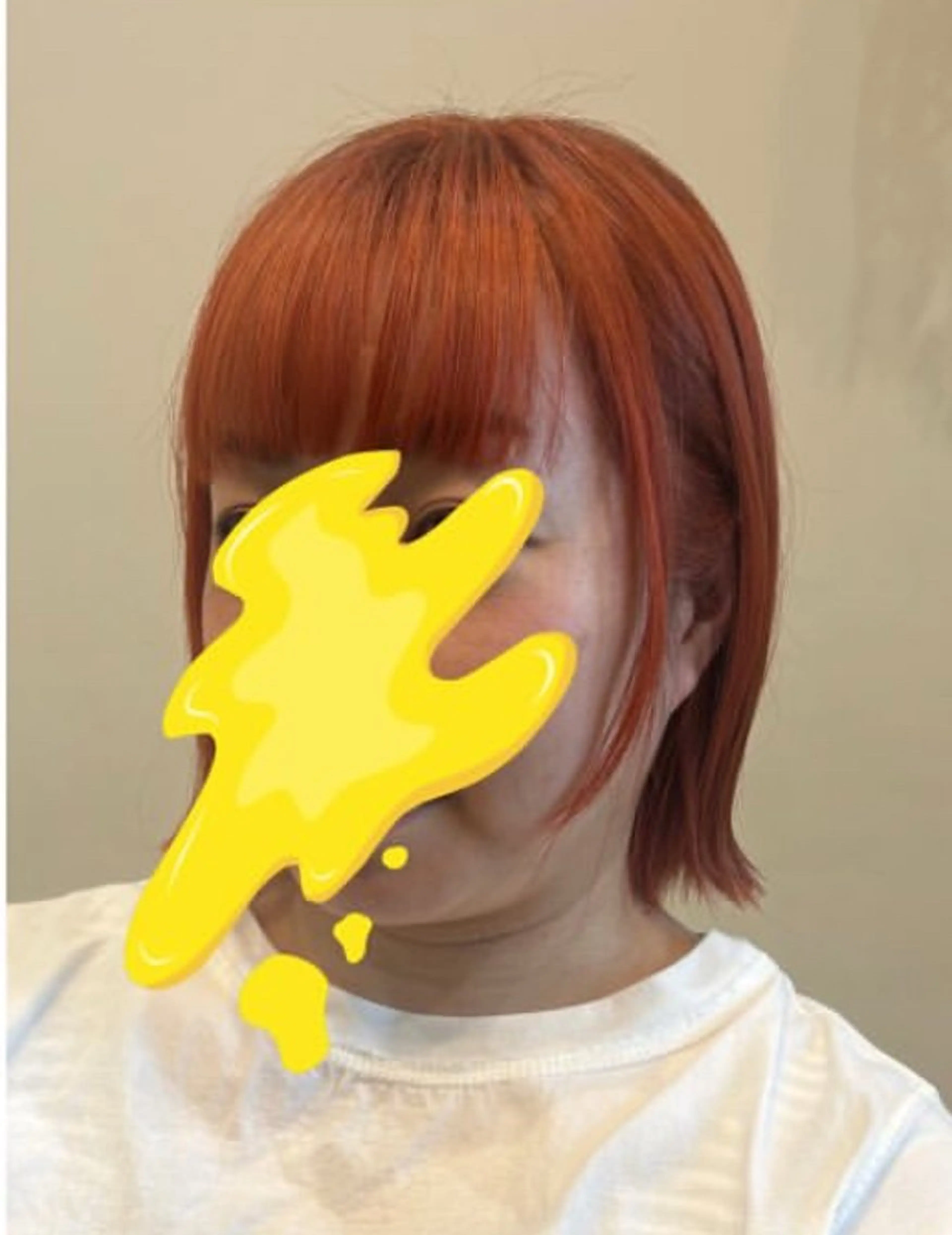 ミディアム 加藤 優子のヘアスタイル