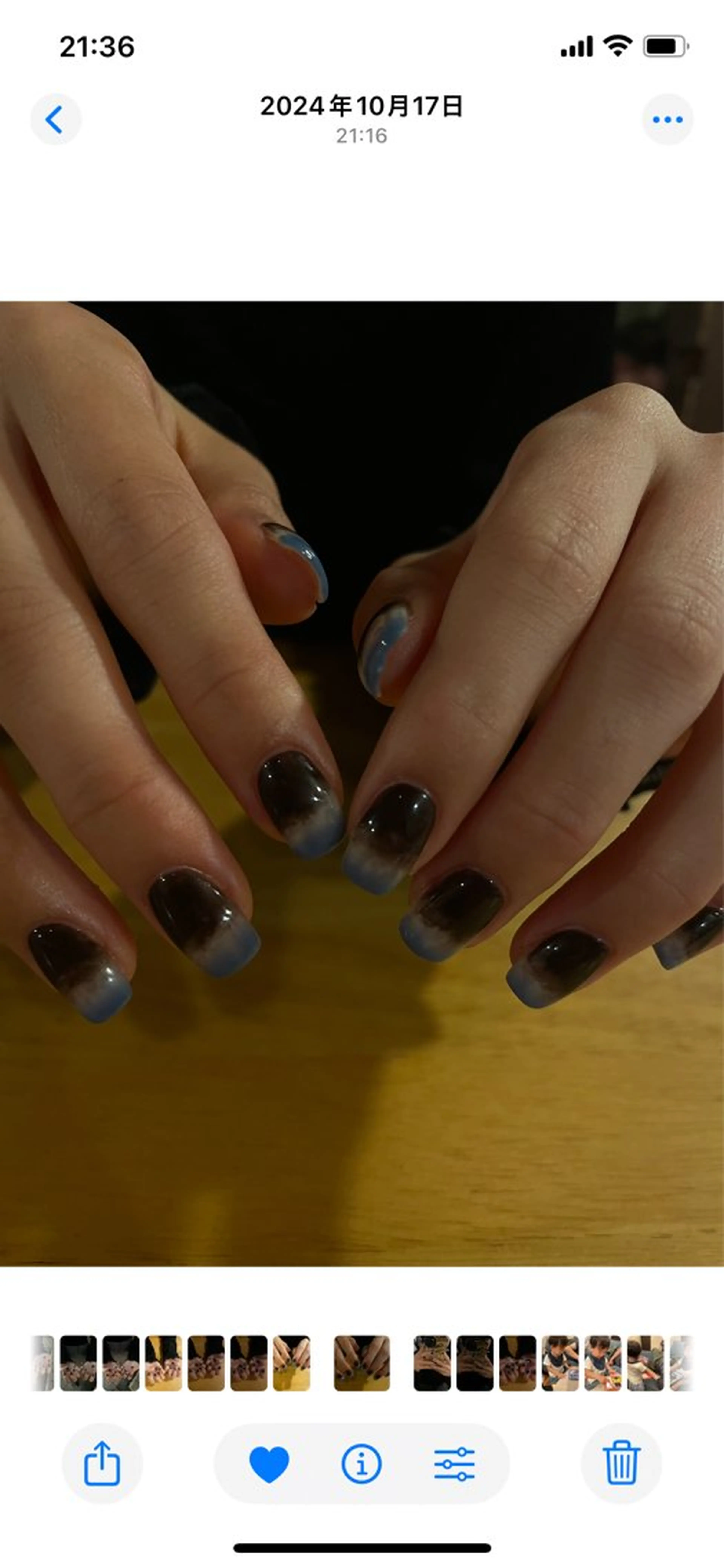 ネイル ハンドネイル OAK中目黒 ネイリスト Nicoのネイルデザイン