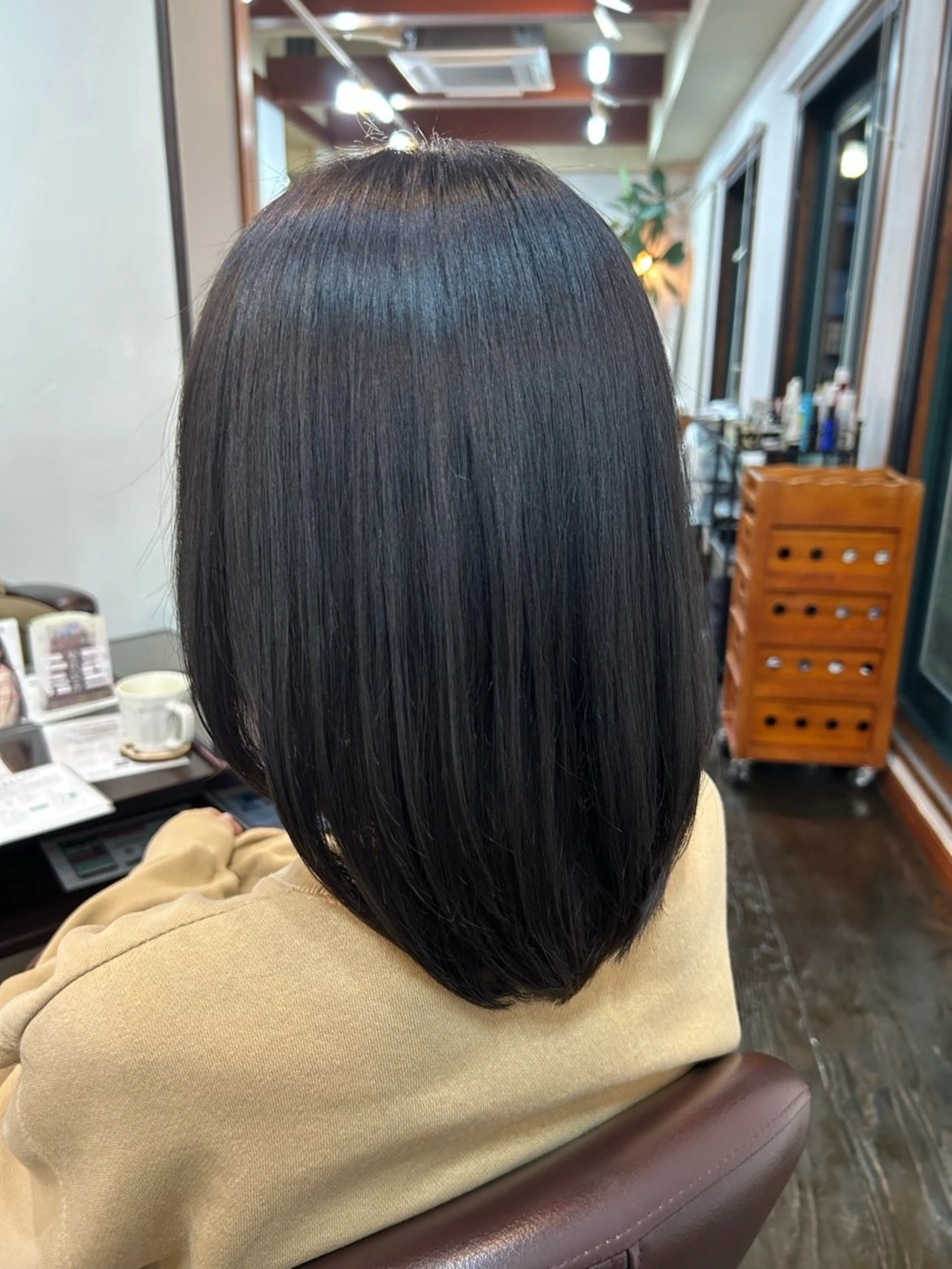 カラー ブルーカラー ブルーグレー 髪質改善 坂本 瑞季 🤍 髪質改善のヘアスタイル