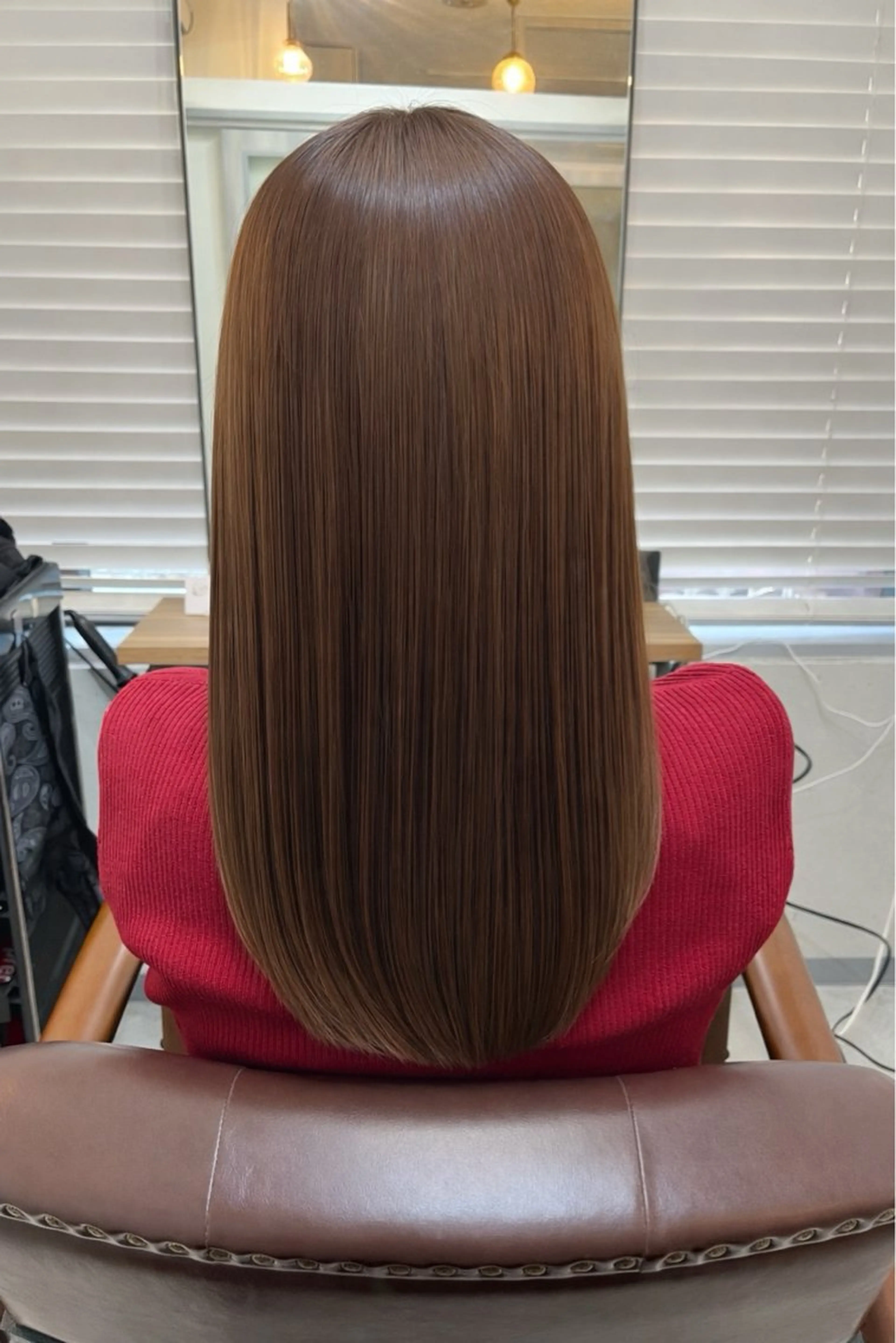 セミロング 縮毛矯正 ✨シルク縮毛矯正✨ RYUICHIのヘアスタイル