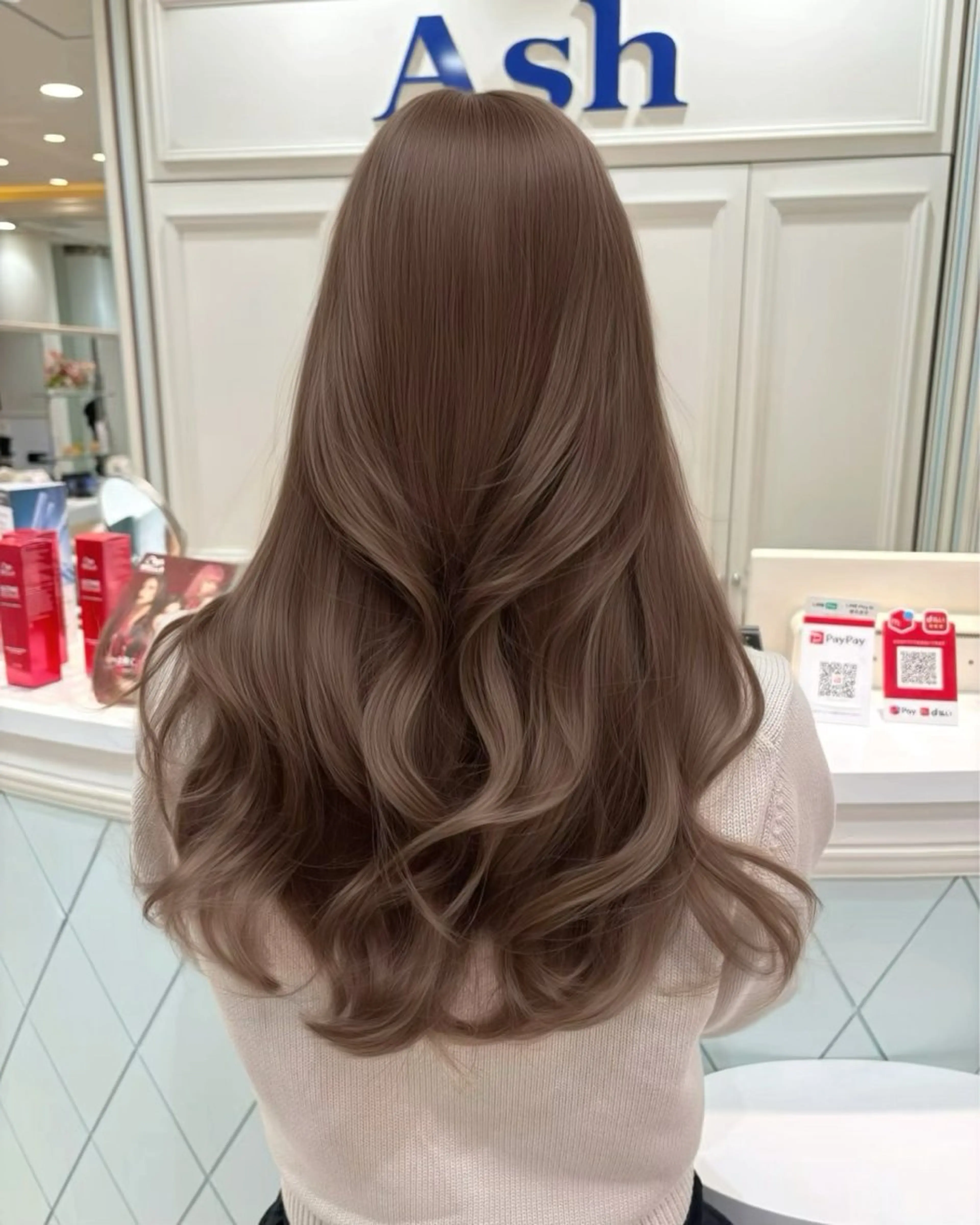 ロング カット ヘアカラー トリートメント ♡大人カワイイ hair♡徳井はやとのヘアスタイル