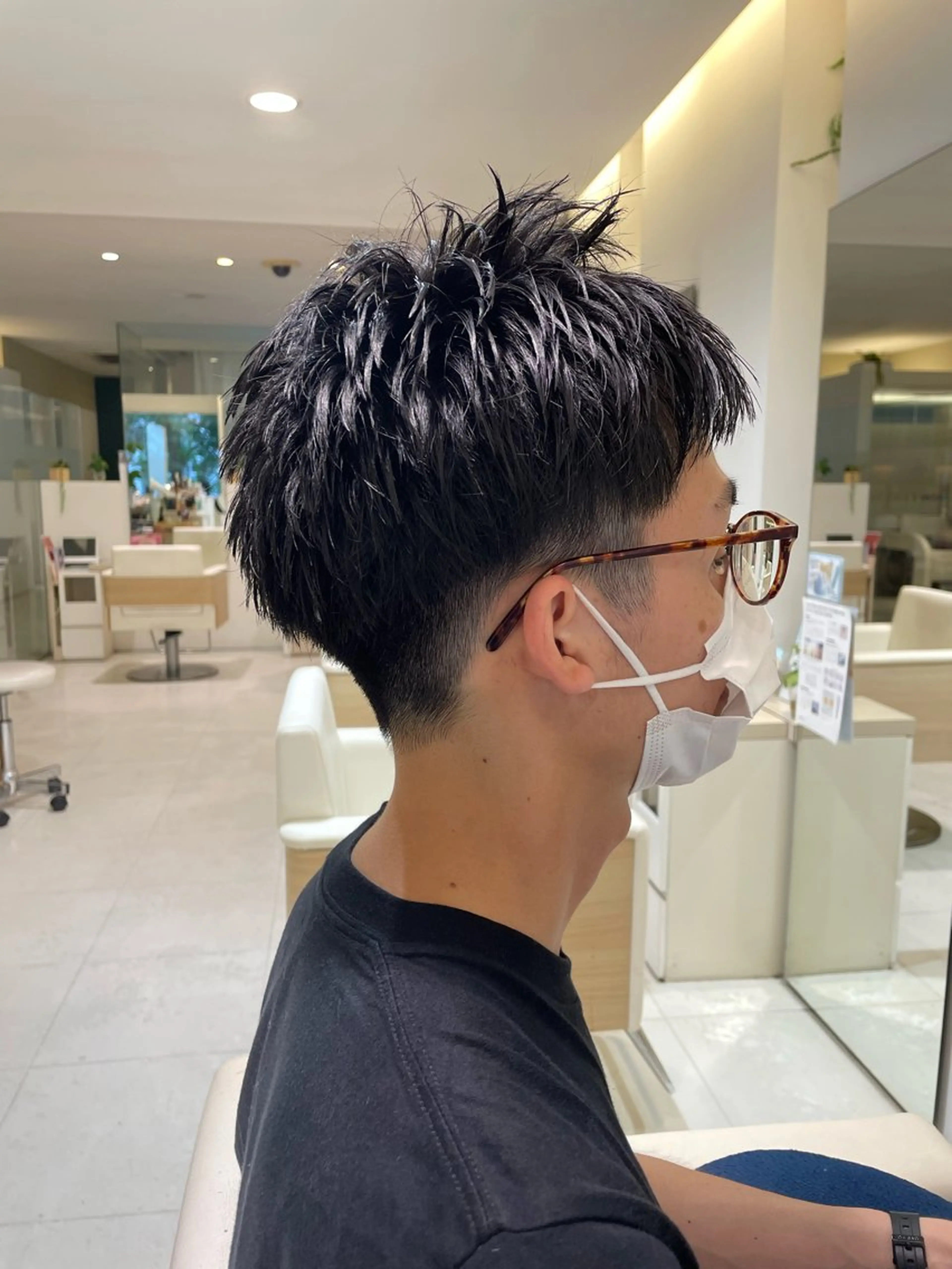 メンズ 刈り上げ WISTARIA FIELD坂本結希奈のヘアスタイル