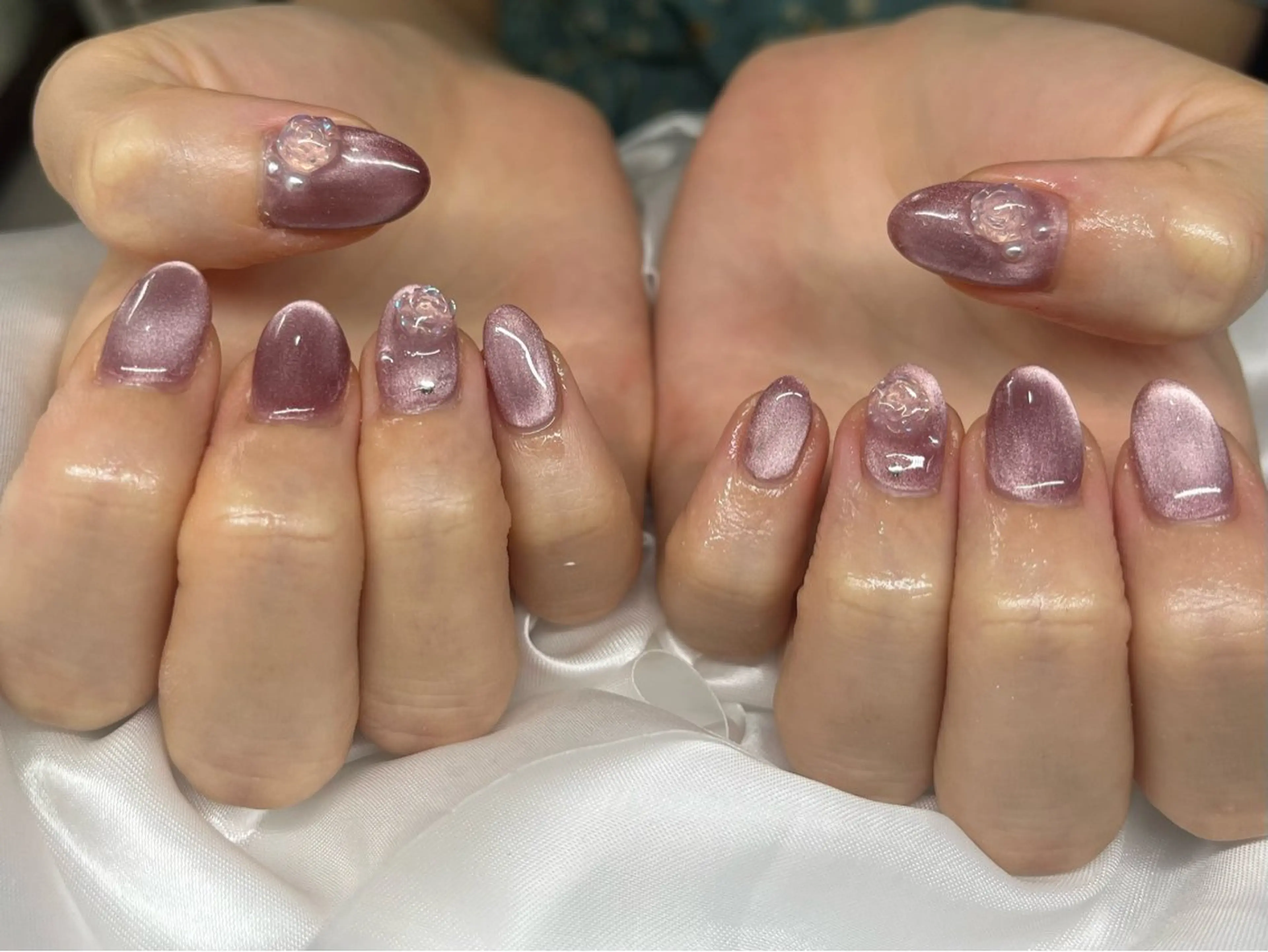 ネイル マグネットネイル nailist kananのネイルデザイン