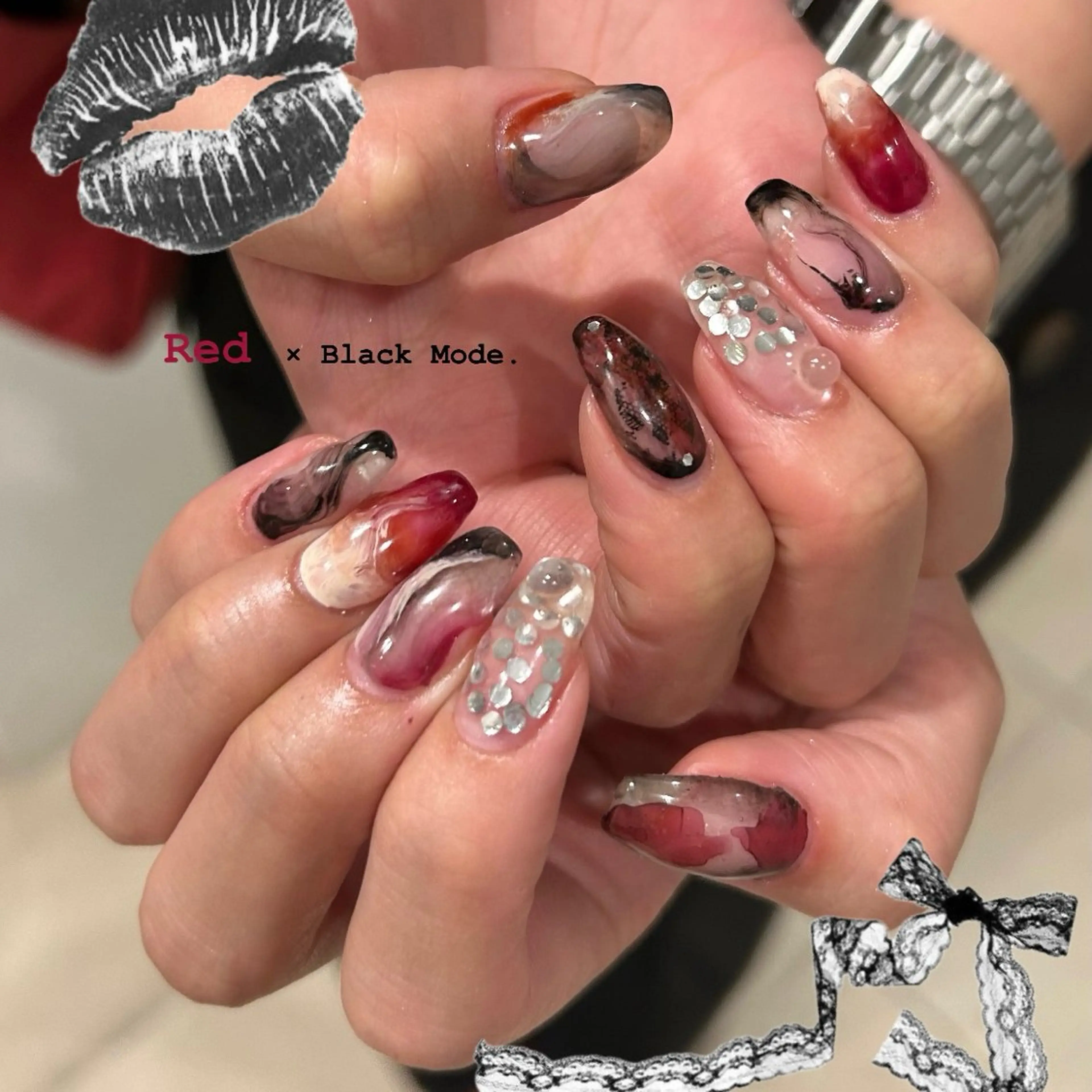 ネイル ハンドネイル フットネイル ASA nail / アート☀︎ニュアンスのネイルデザイン