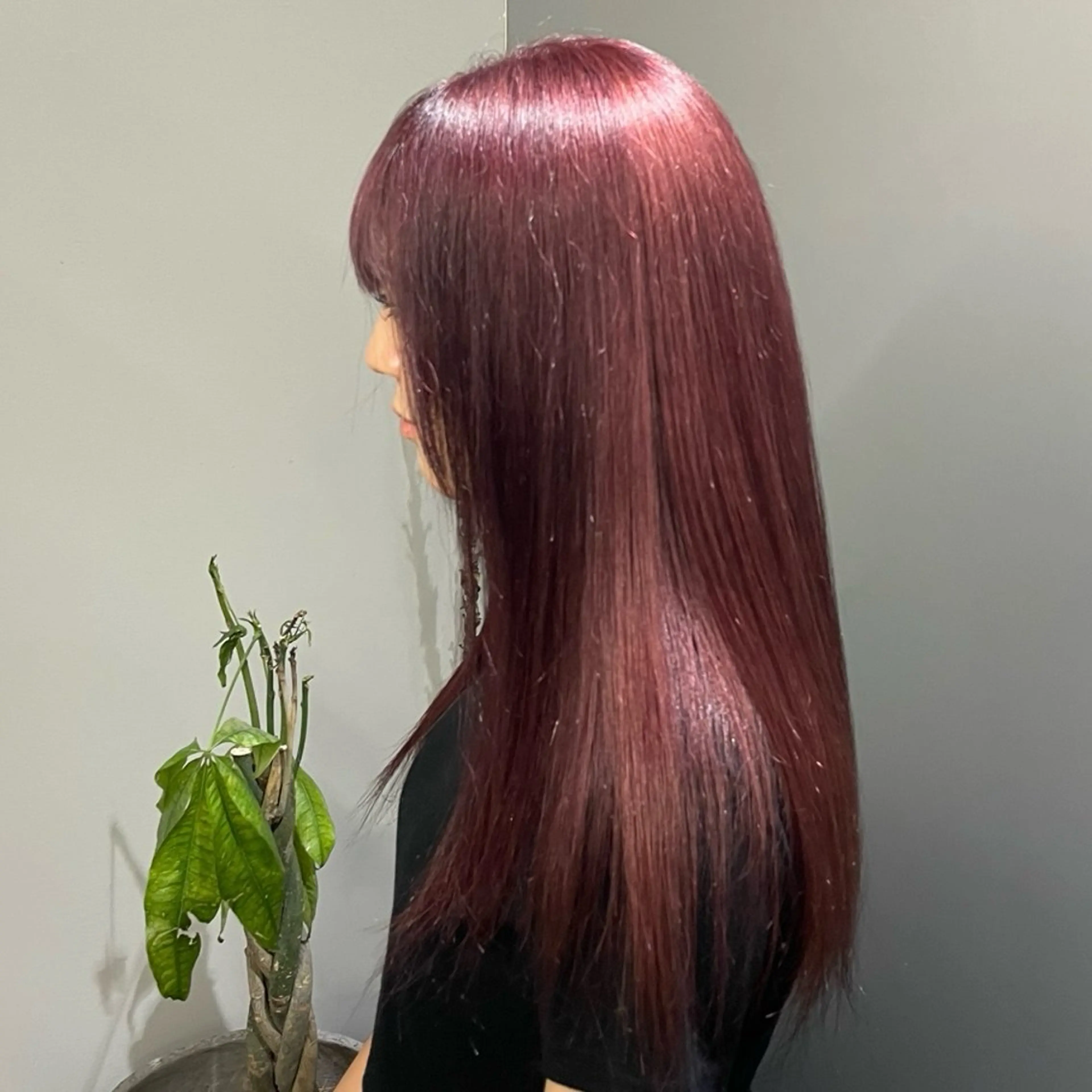 ロング カラー ヘアアレンジ fifth 石川 凪のヘアスタイル