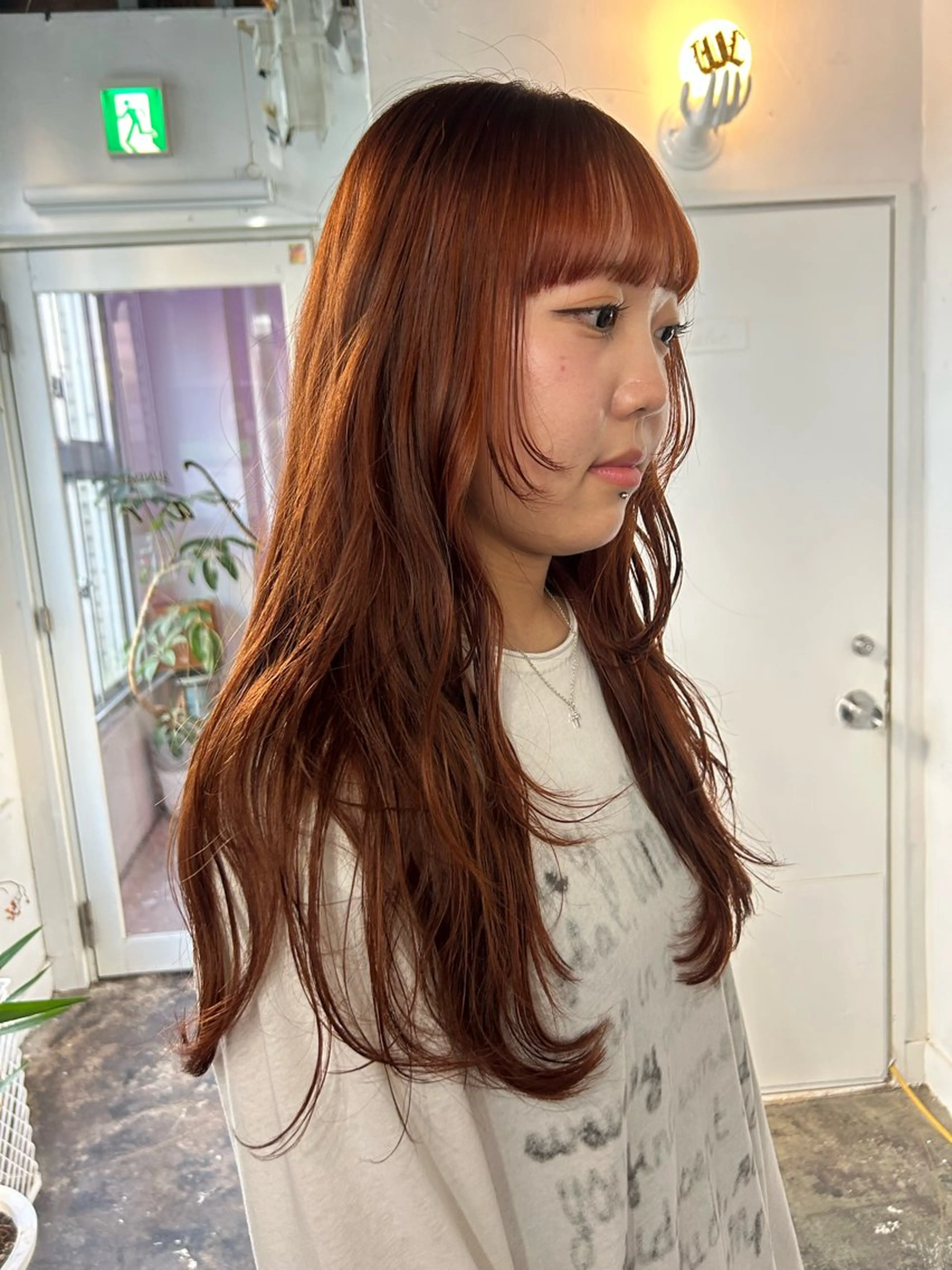 ロング カラー ブリーチ ダブルカラー ブリーチなしカラー maho/垢抜け カラー♡パーマのヘアスタイル