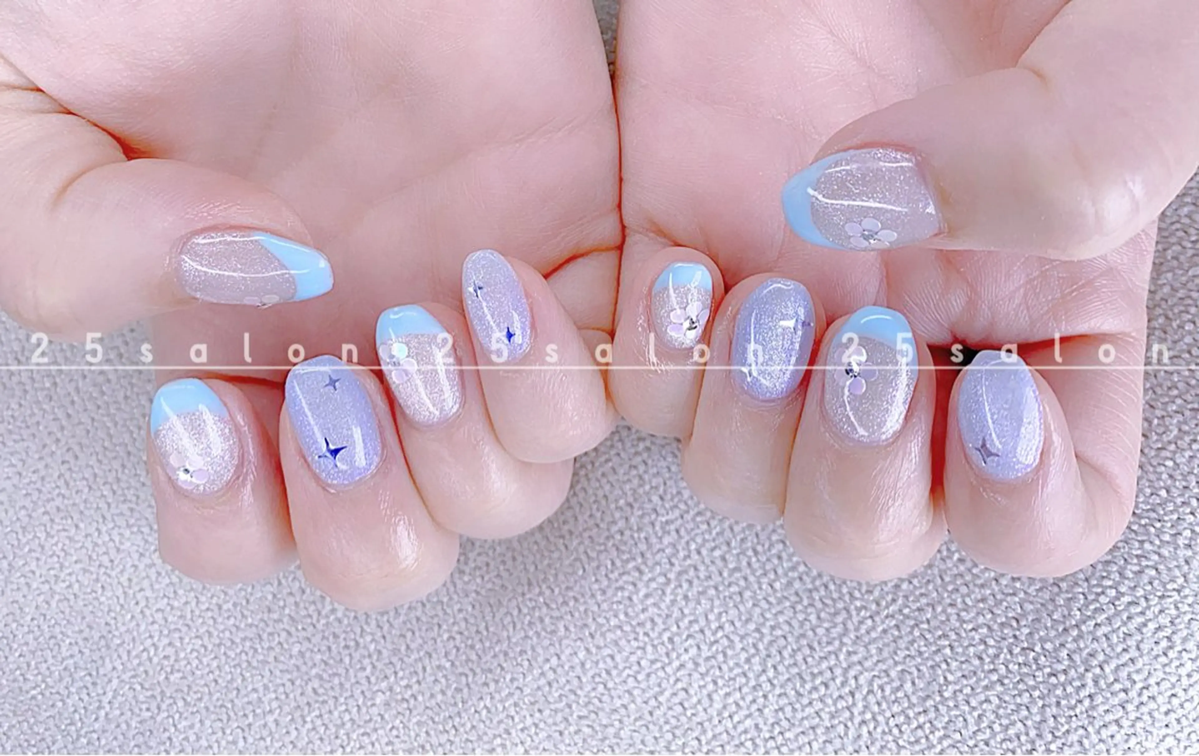 ネイル オーロラネイル チークネイル フットネイル フレンチネイル ジェルネイル 2 5のマツエク・マツパデザイン