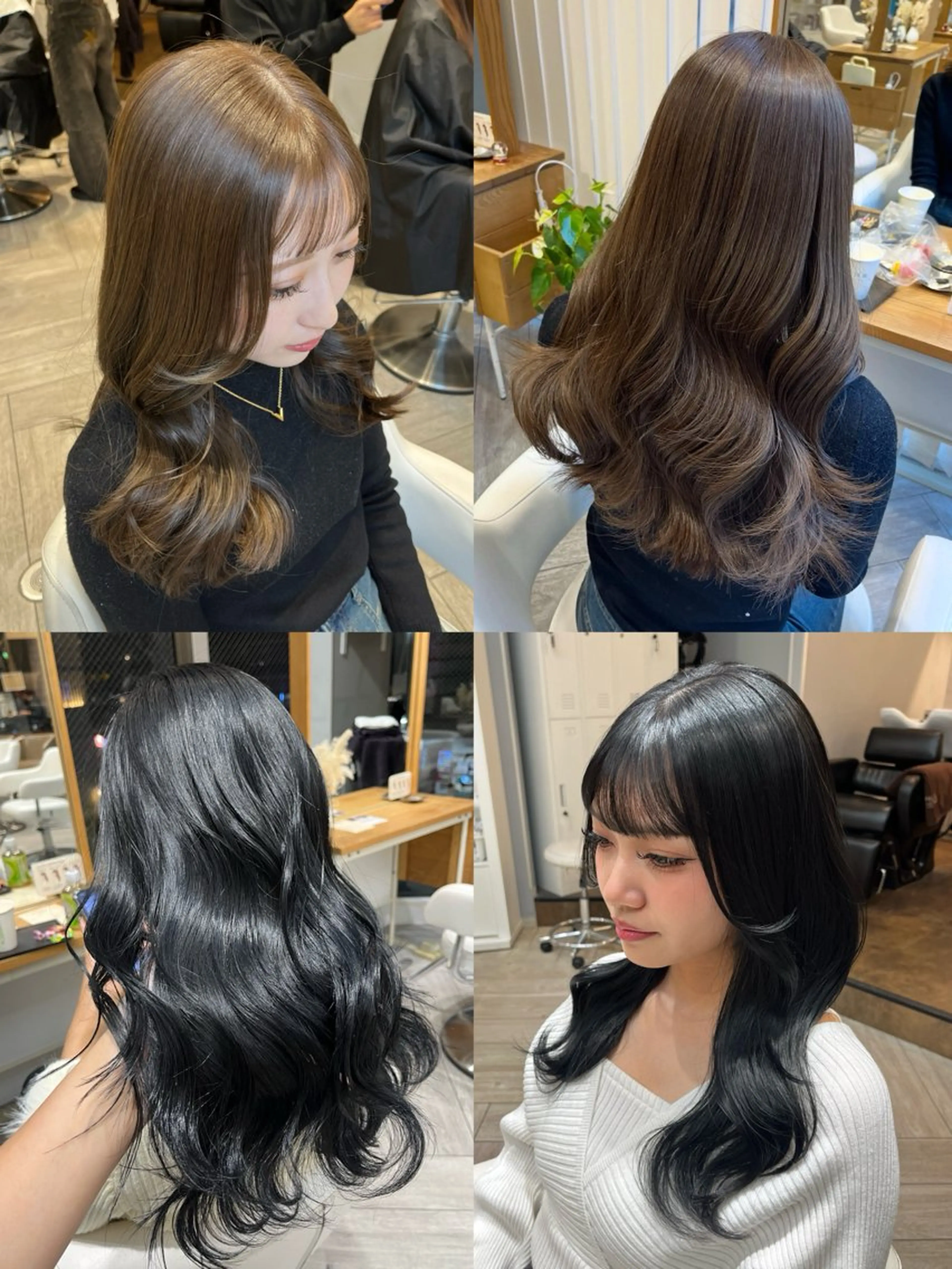 ロング カラー 透明感カラー カット ヘアカラー トリートメント AVANCE. chisatoのヘアスタイル