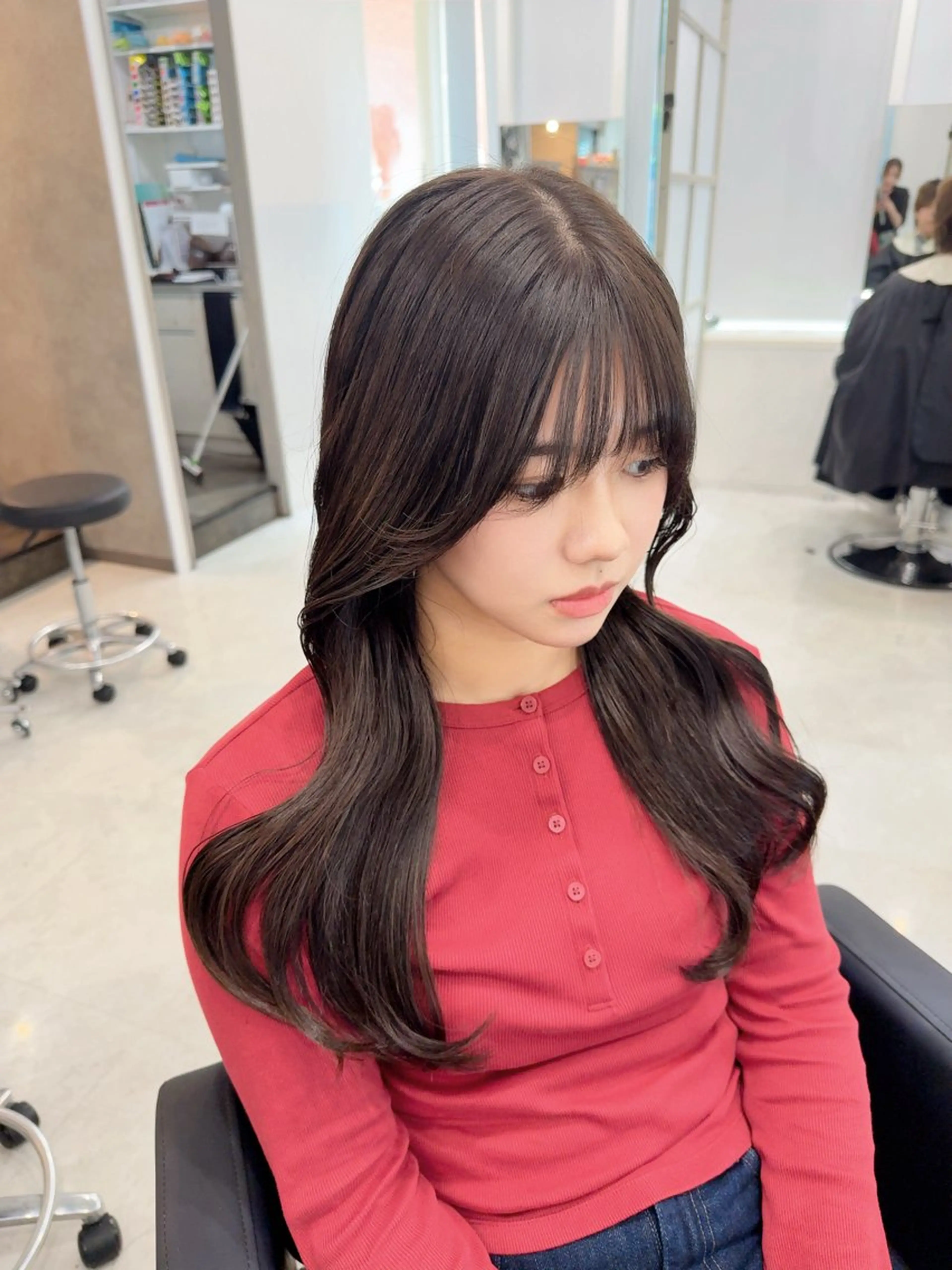 ロング MAHO/透明感カラ ー/髪質改善🍒のヘアスタイル