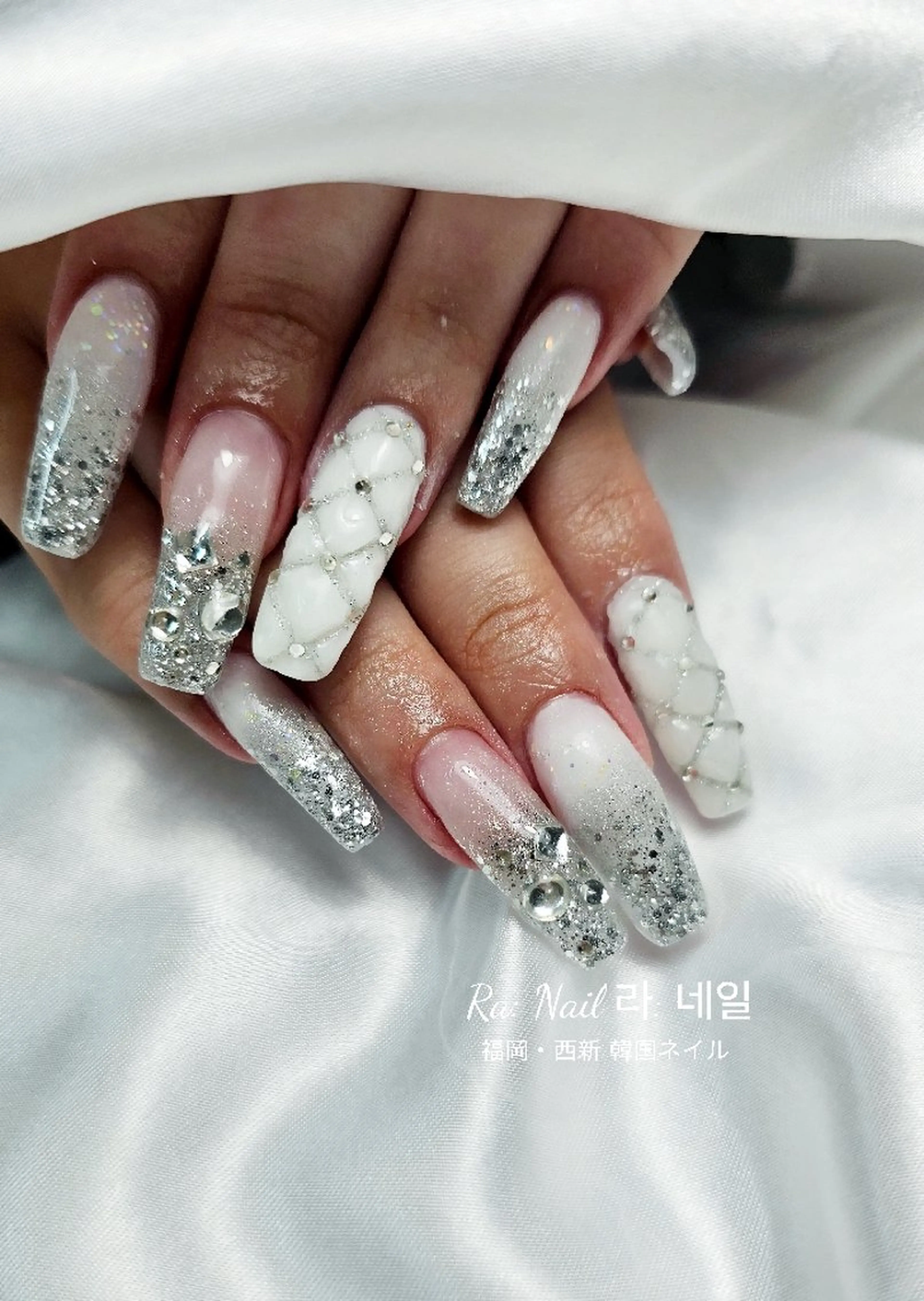 ネイル ロングネイル スカルプネイル Ra: Nail   라: 네일のネイルデザイン