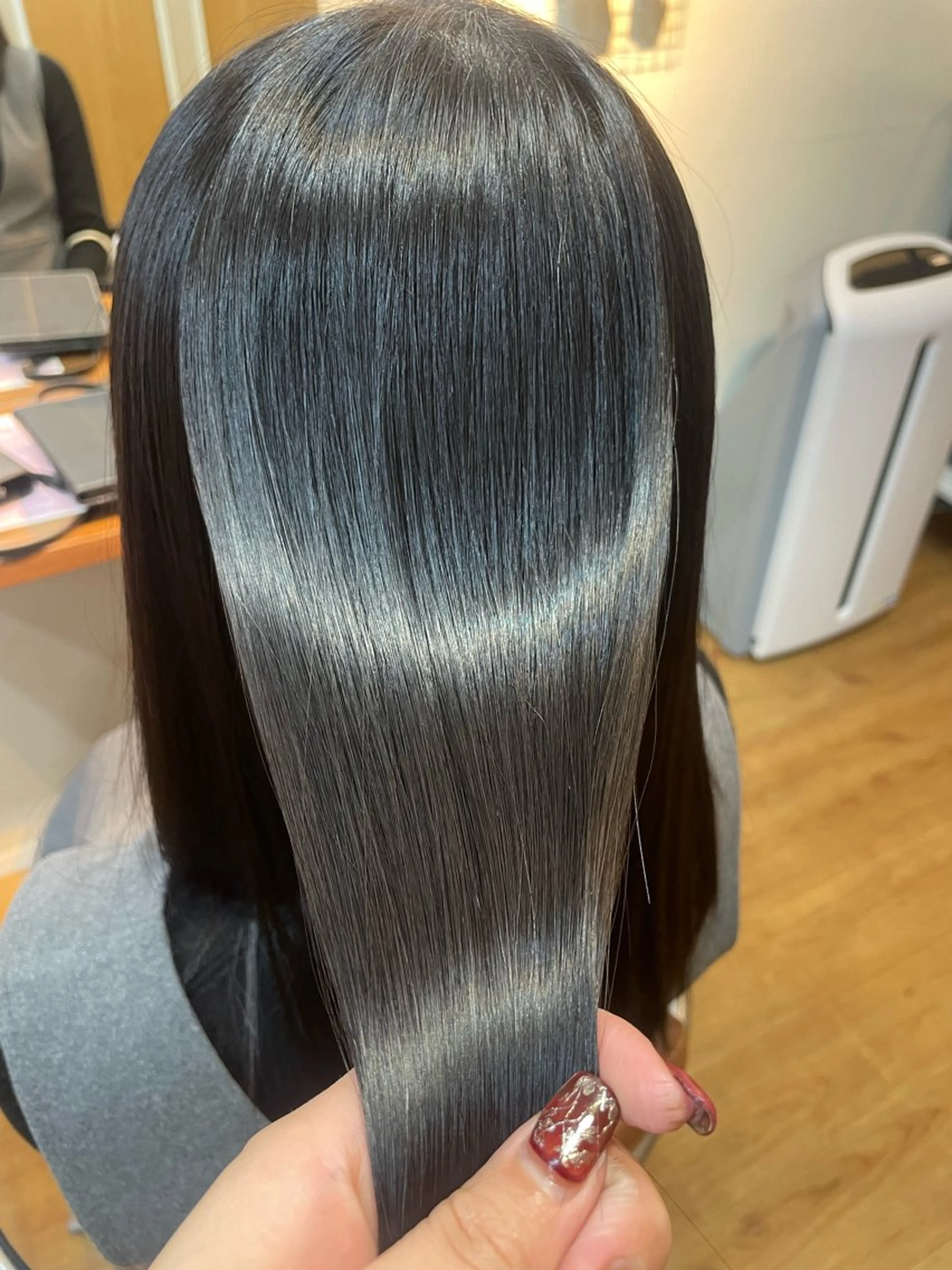 ロング カラー すなが/ハイライト モデル募集中のヘアスタイル