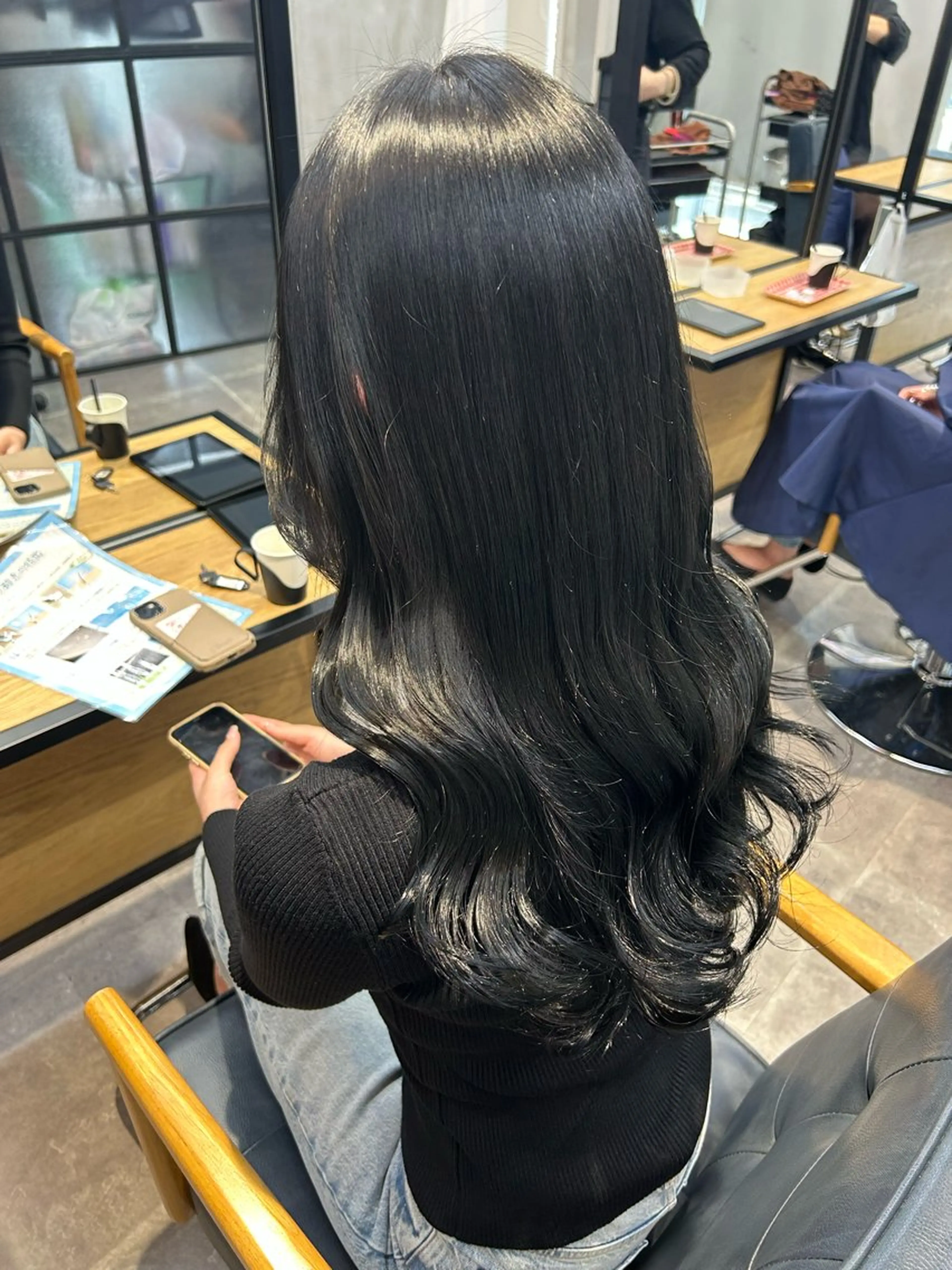 ロング カラー 韓国×髪質改善カラー 💎hinaのヘアスタイル