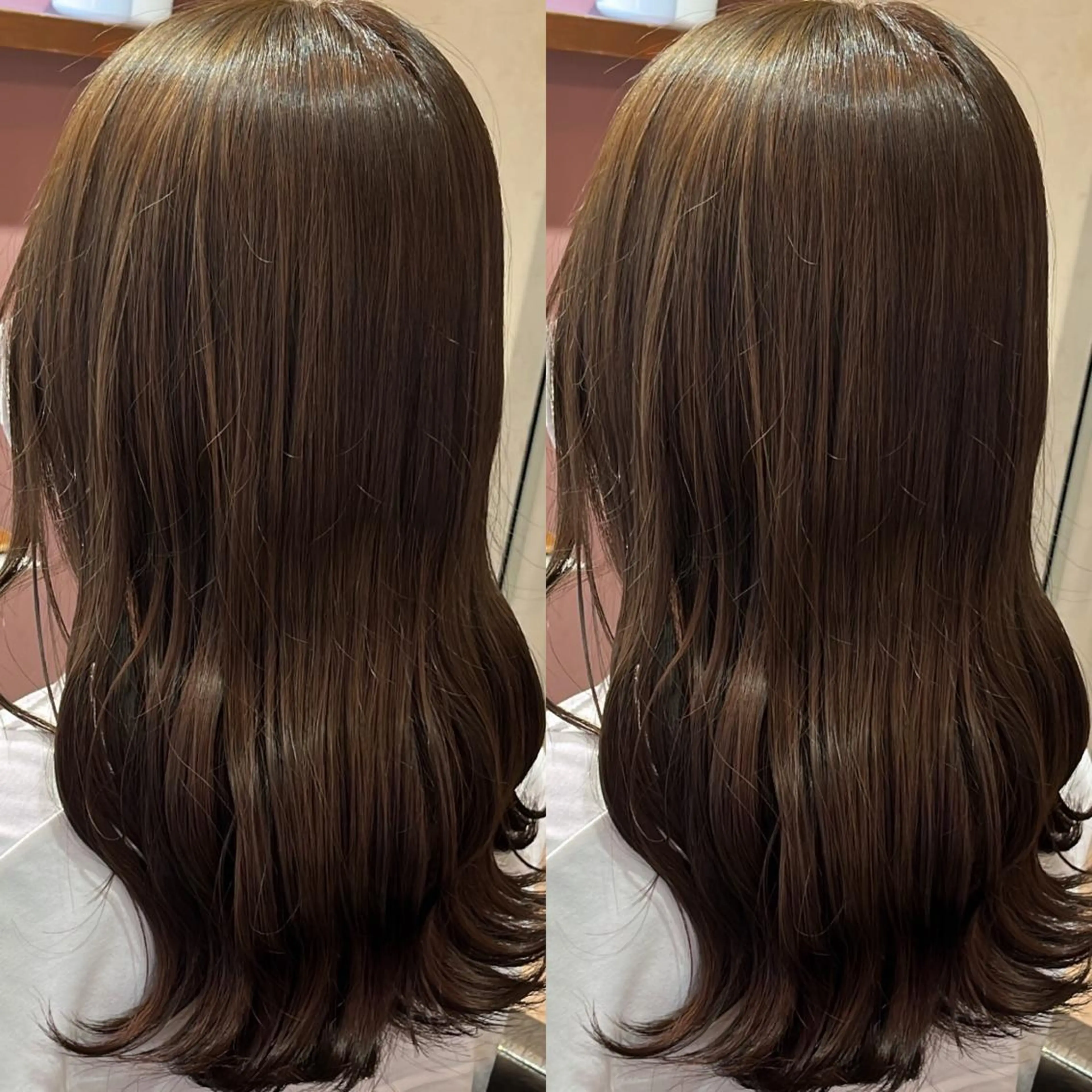 ロング カラー 髪質改善･縮毛矯正 特化･ユウシンのヘアスタイル