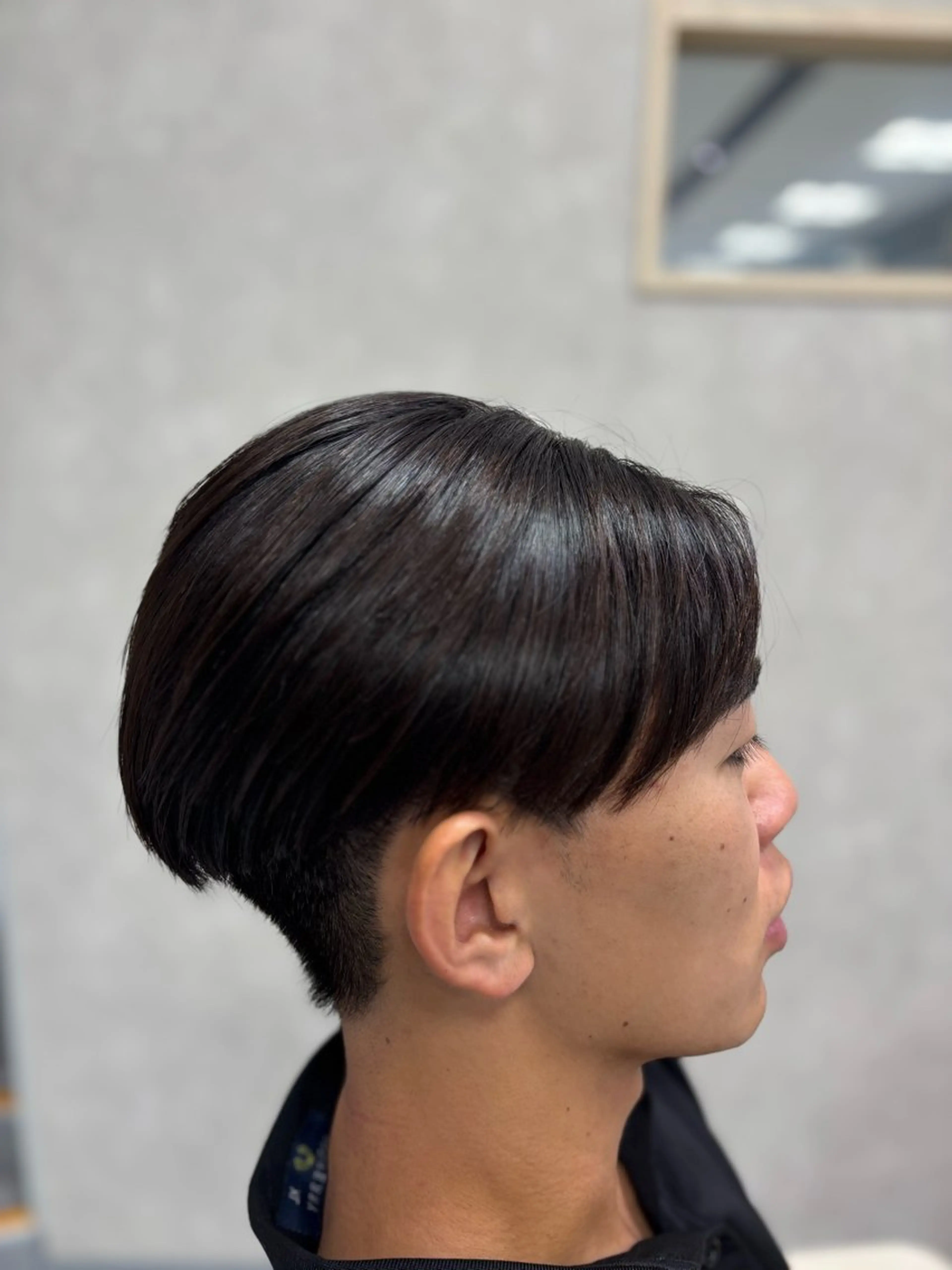 ショート メンズ 縮毛矯正 トリートメント メンズ特化韓国風 パーマスタイル/りんのヘアスタイル