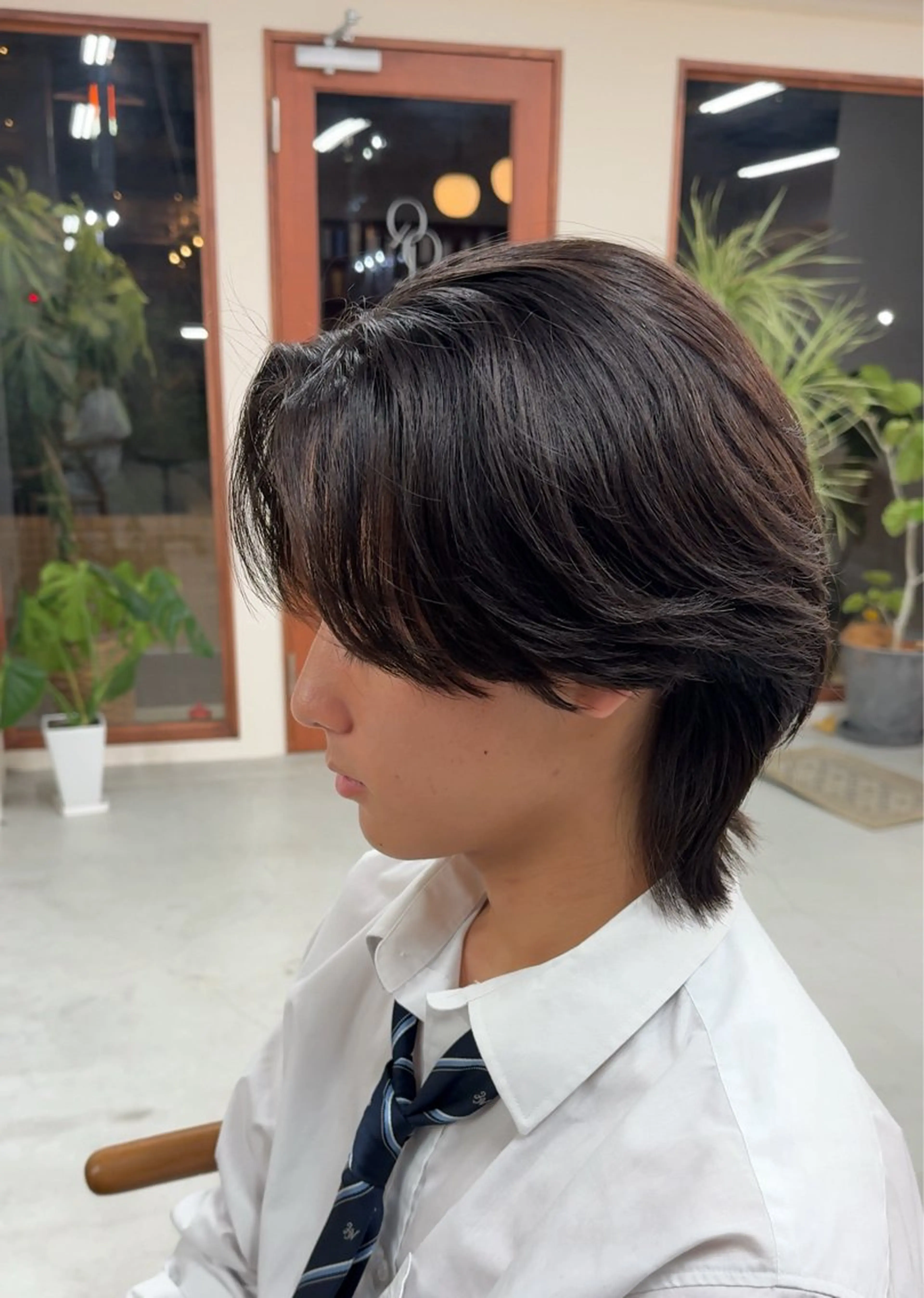 ショート パーマ メンズ 雪音/美髪縮毛矯正 /ニュアンスパーマのヘアスタイル