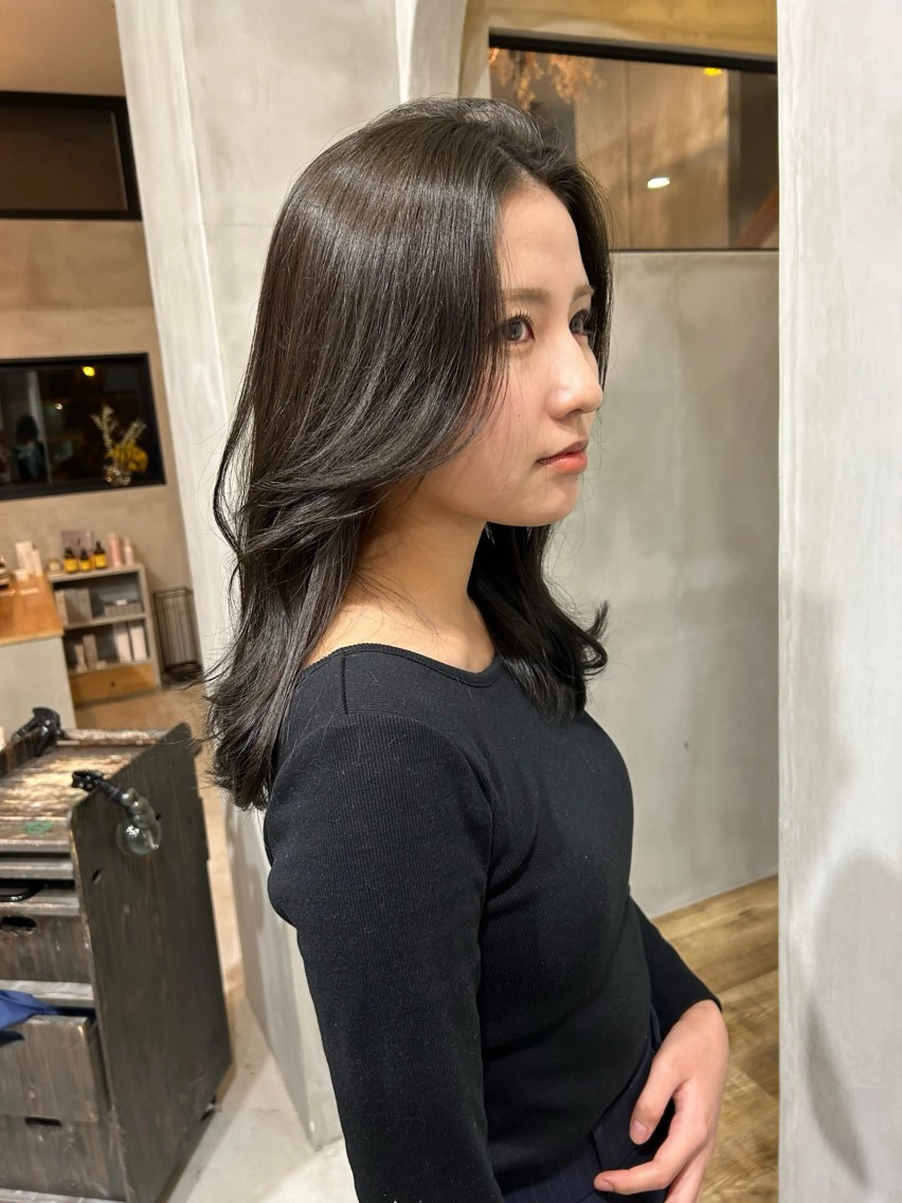 カラー Piu-所属・古澤 芽依のヘアスタイル