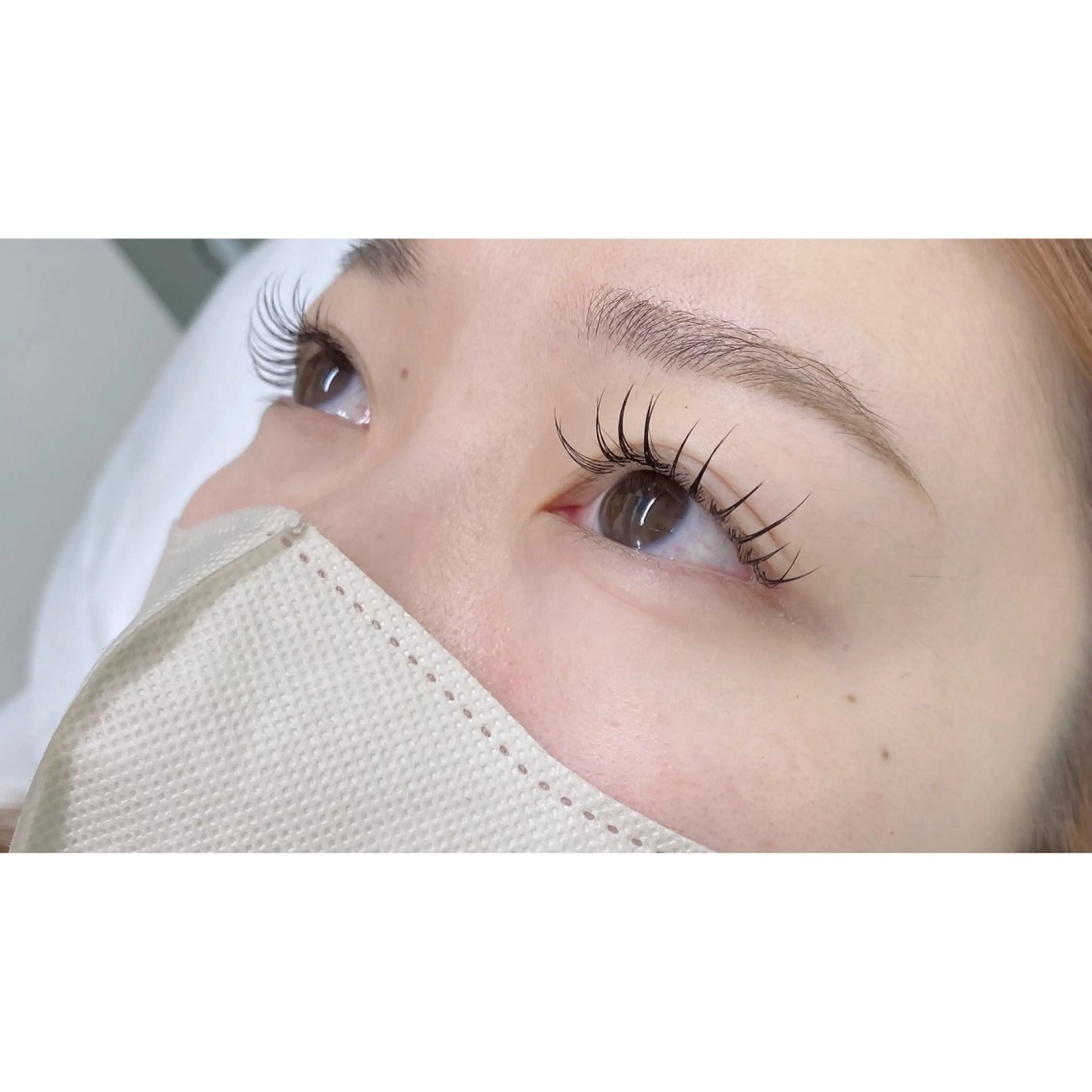 マツエク・マツパ Cカール フラットラッシュ cheri 外島のマツエク・マツパデザイン