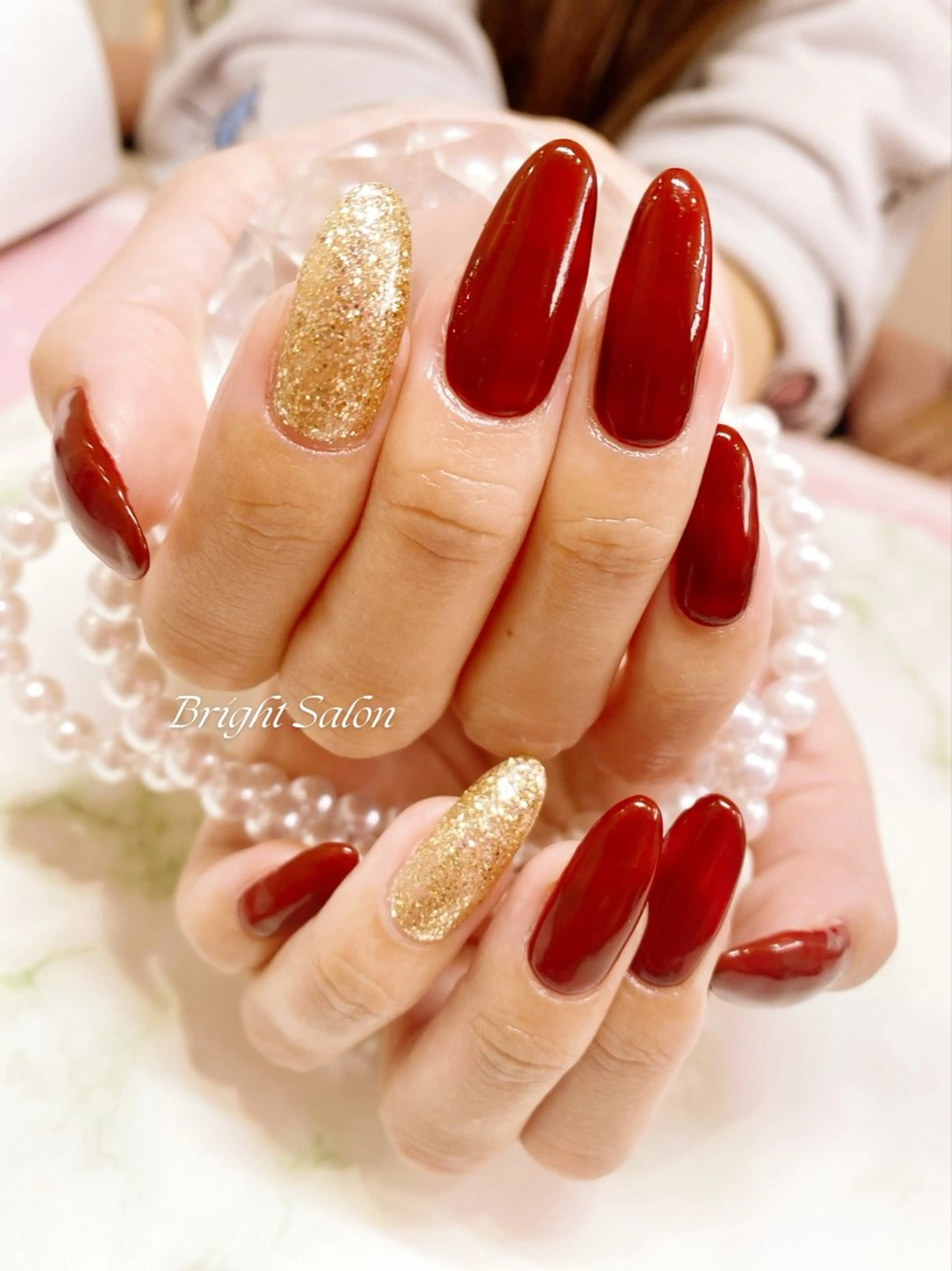 【オフ無し】ロングネイル☆スカルプ10本+200色以上から選べるジェルワンカラーの写真