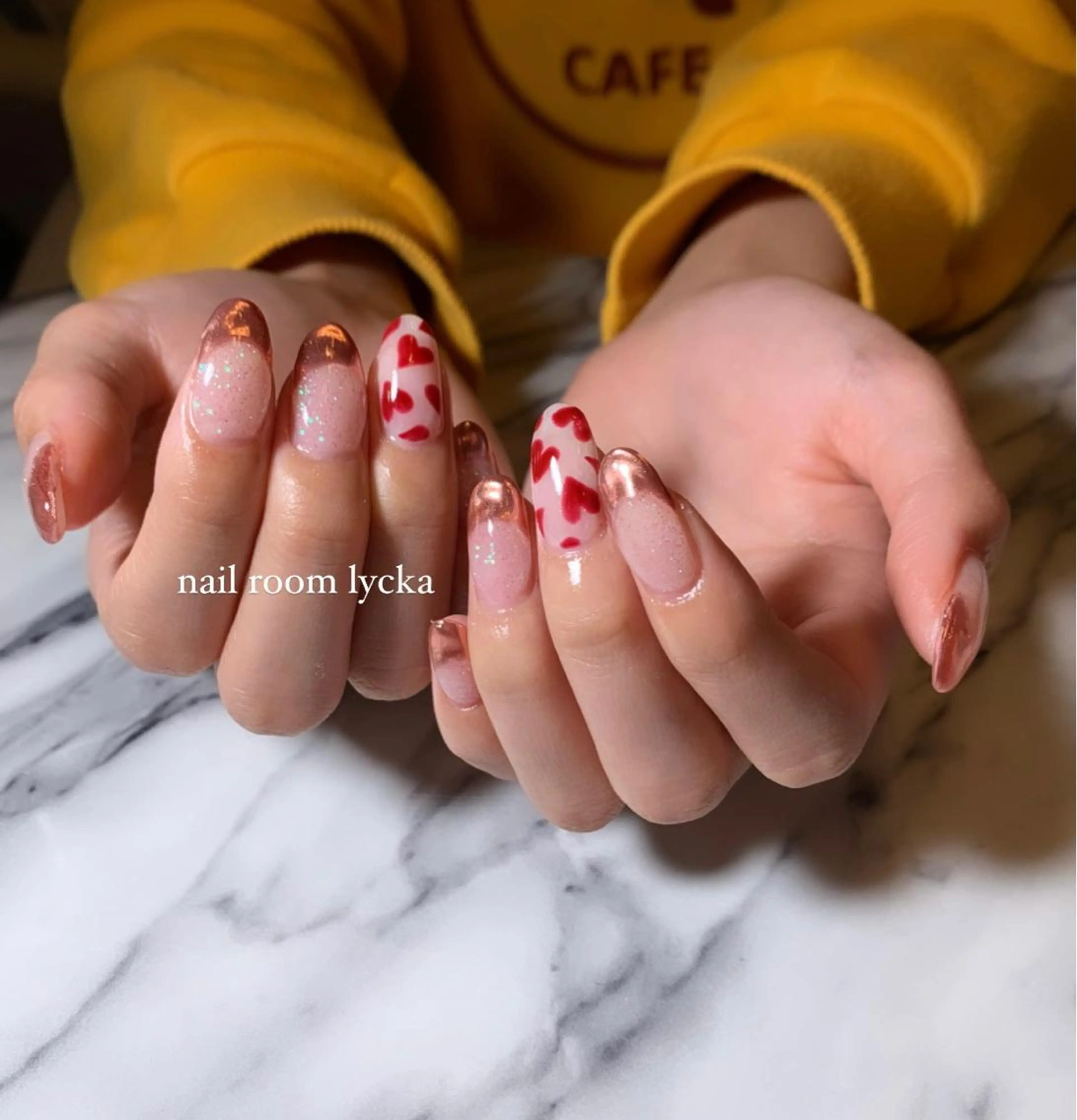 ネイル ﾈｲﾙﾙｰﾑﾘｯｶ 𝐦𝐚𝐲𝐮のネイルデザイン