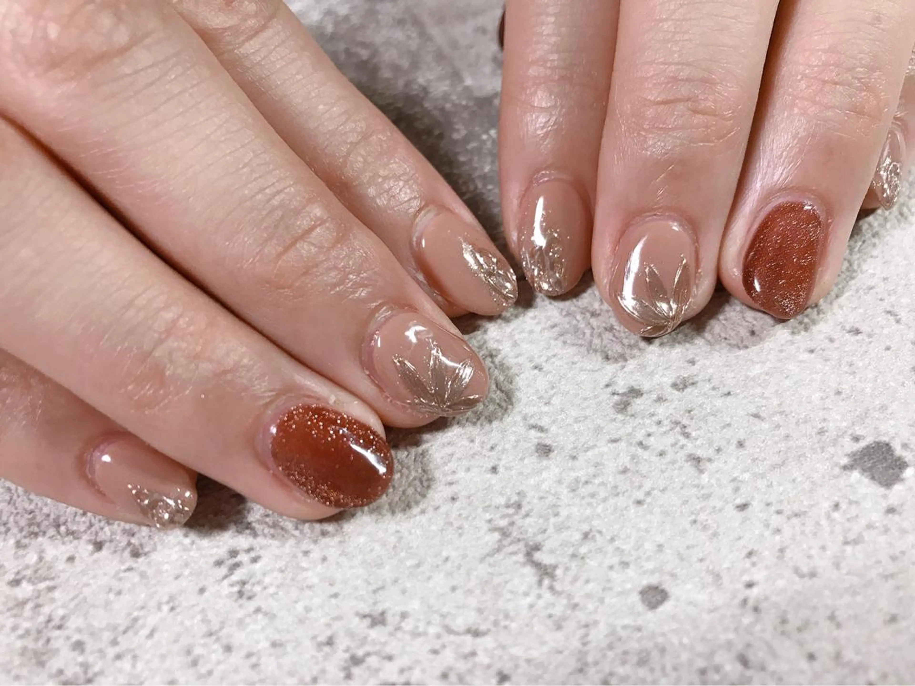 ネイル 夏ネイル mogunail &blowのネイルデザイン