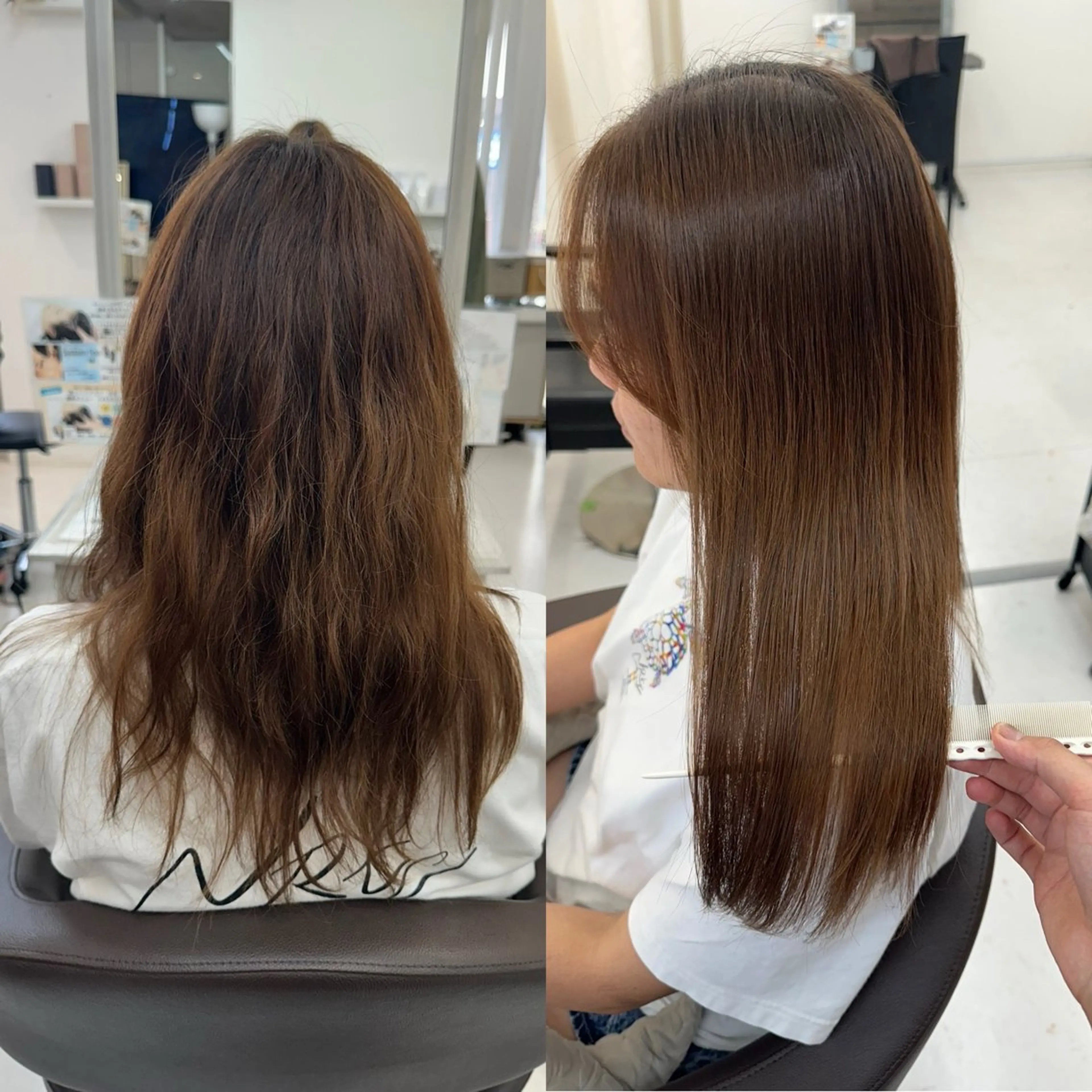 ロング 山崎結菜 髪質改善💎のヘアスタイル