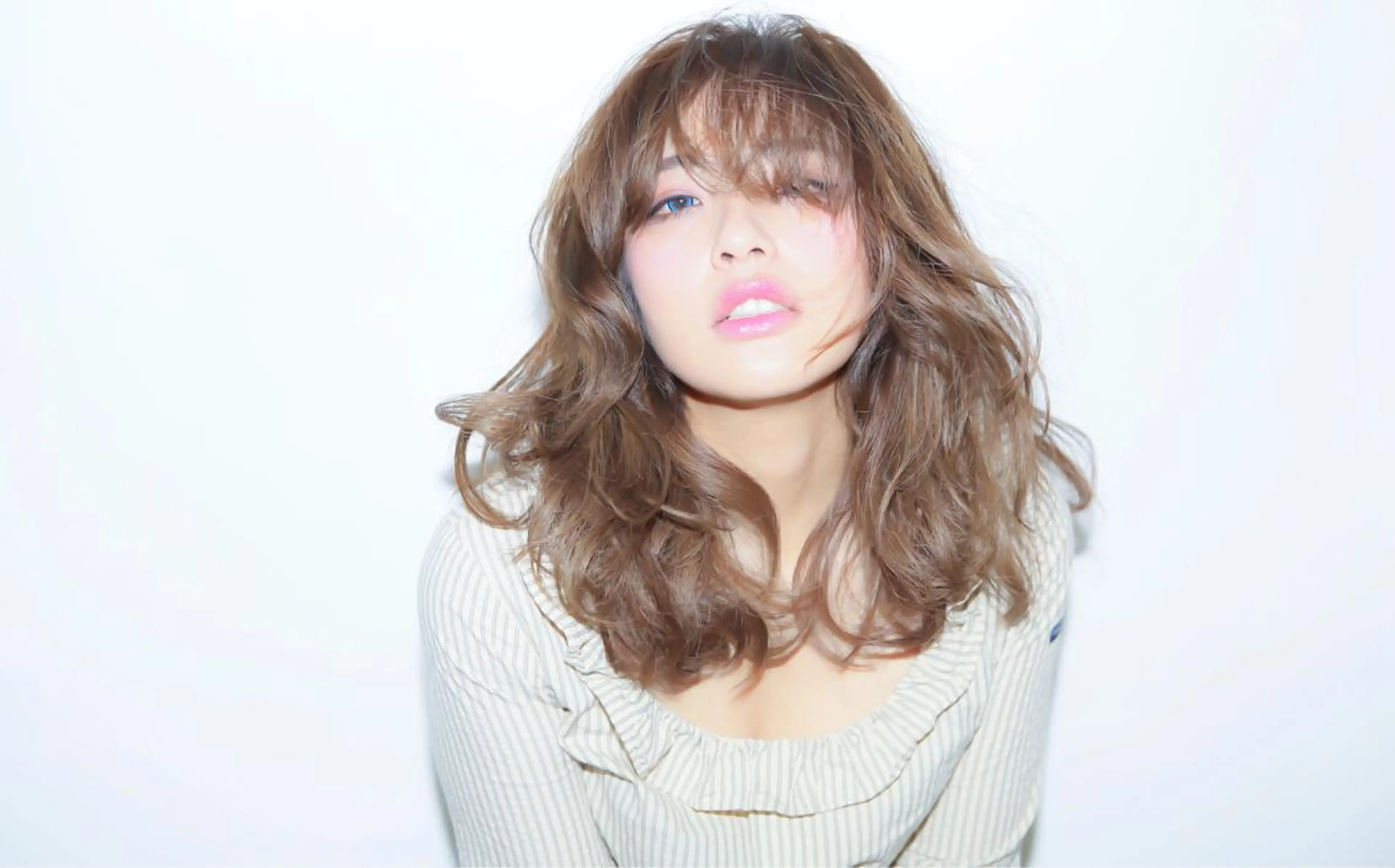 ロング カラー モテ髪透明感❤️ デイズヘアカラーのヘアスタイル