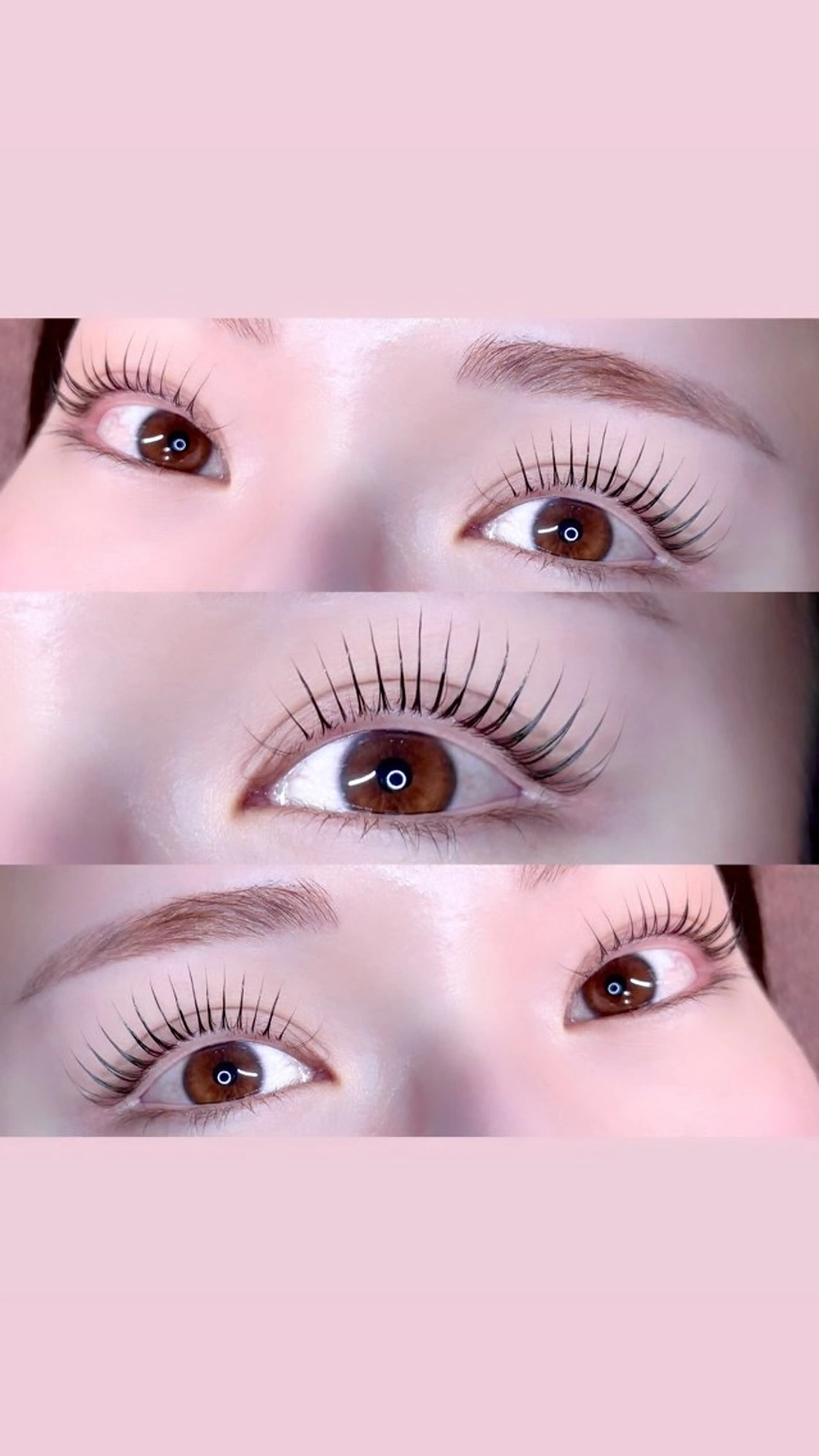 🉐🉐セット限定価格🉐🉐パリジェンヌ➕アイブロウスタイリングセット👀✨ ̖́- ꒰仕上げメイク、毛量調節込の写真