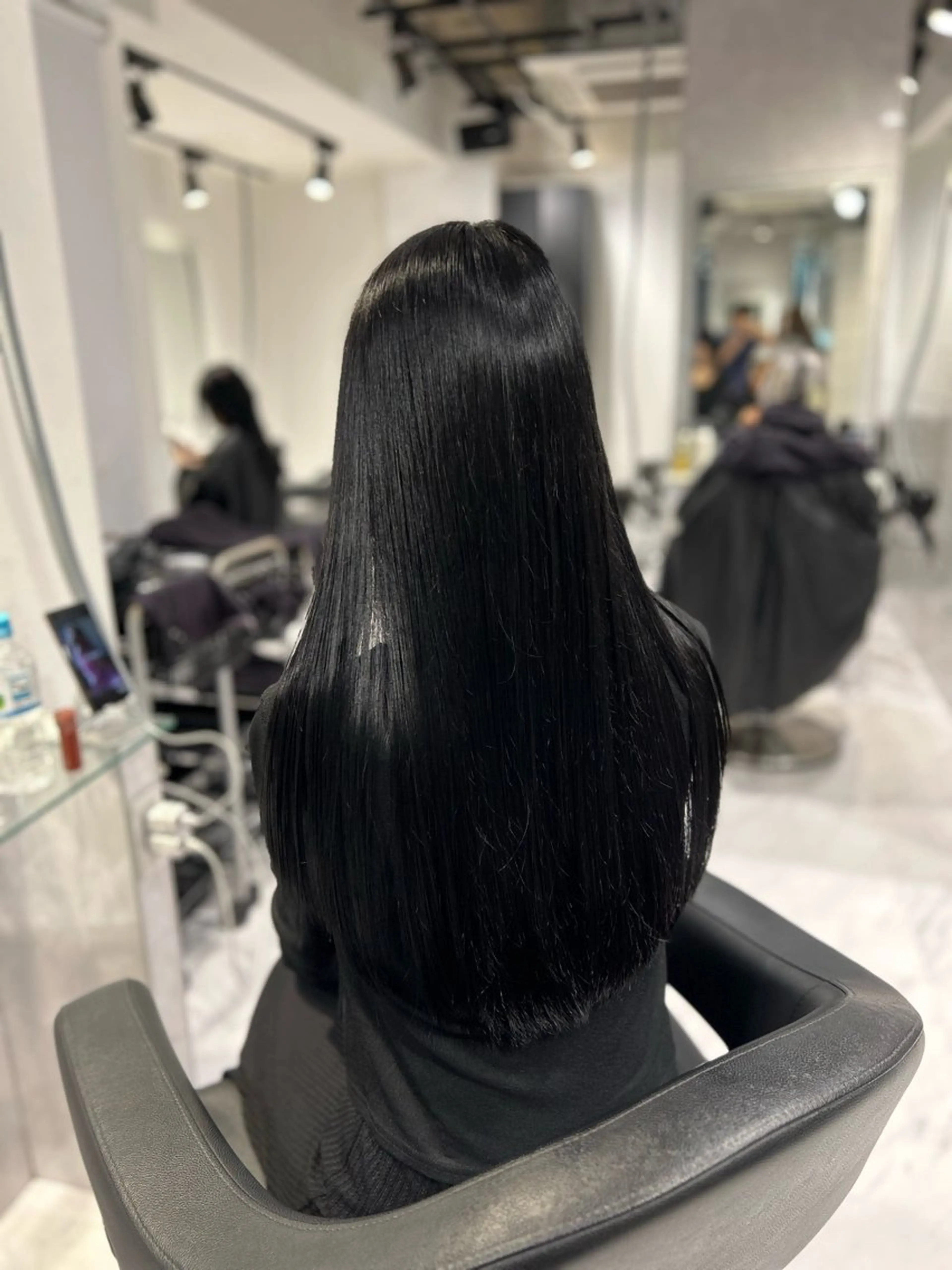 ロング カラー ヘアカラー トリートメント 表参道/透明感カラー /暗髪/ジュキヤのヘアスタイル