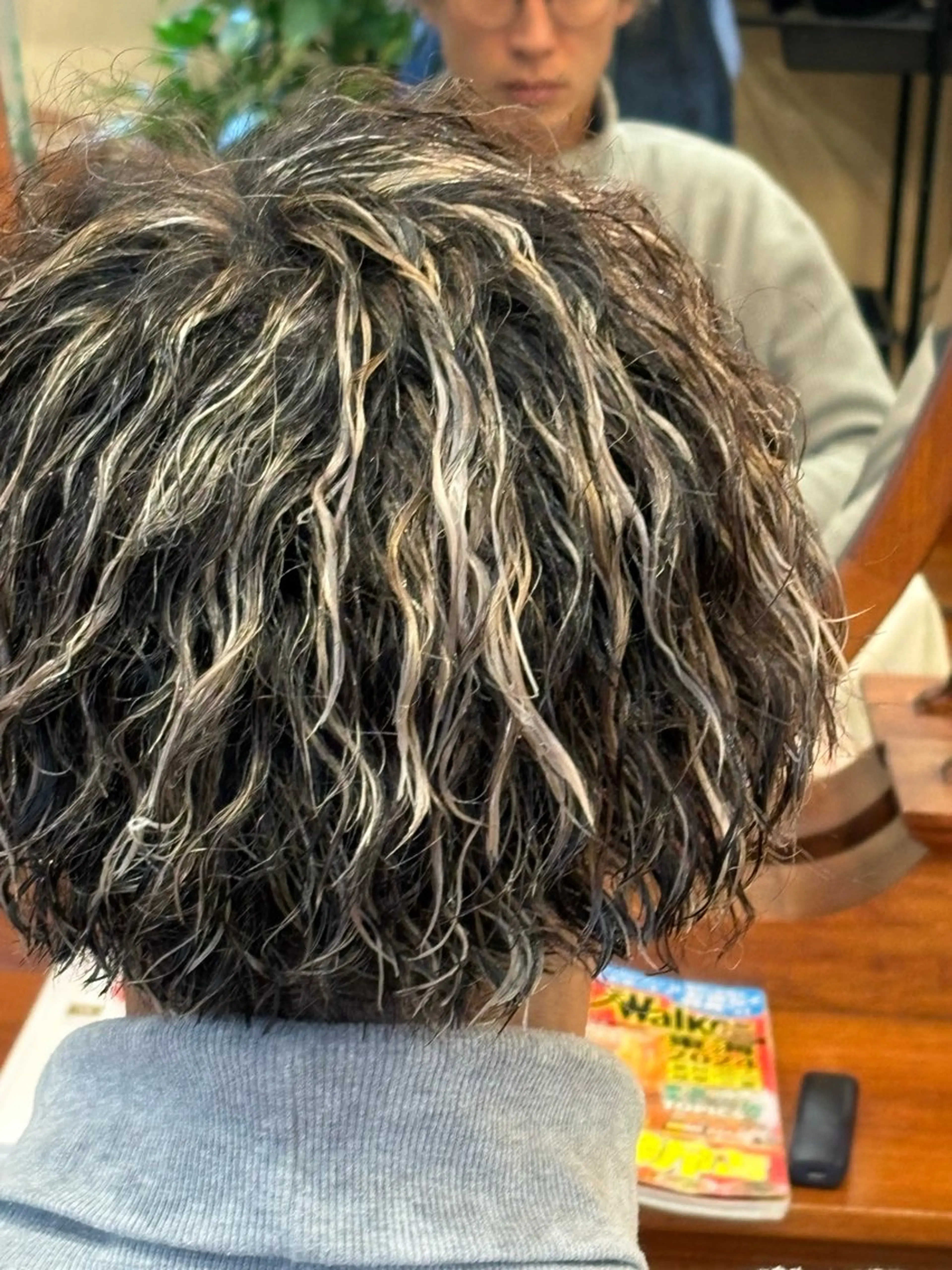 ショート カラー パーマ メンズ メンズメッシュ メッシュ おしゃれ泥棒 石原メンズ特化美容師のヘアスタイル