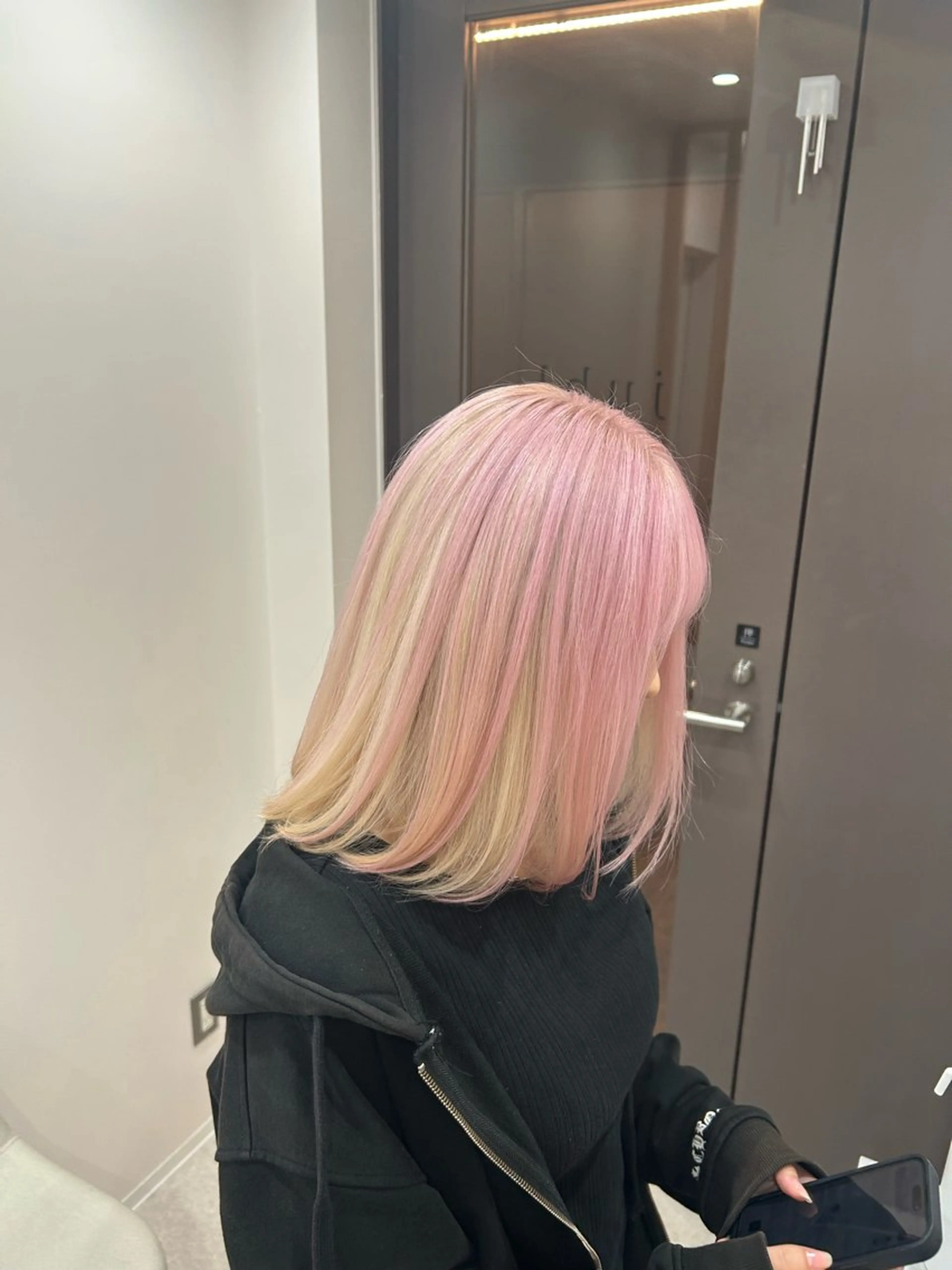 ミディアム カット ヘアカラー トリートメント 透明感/ダブルカラー /🌸ERI🌸のヘアスタイル