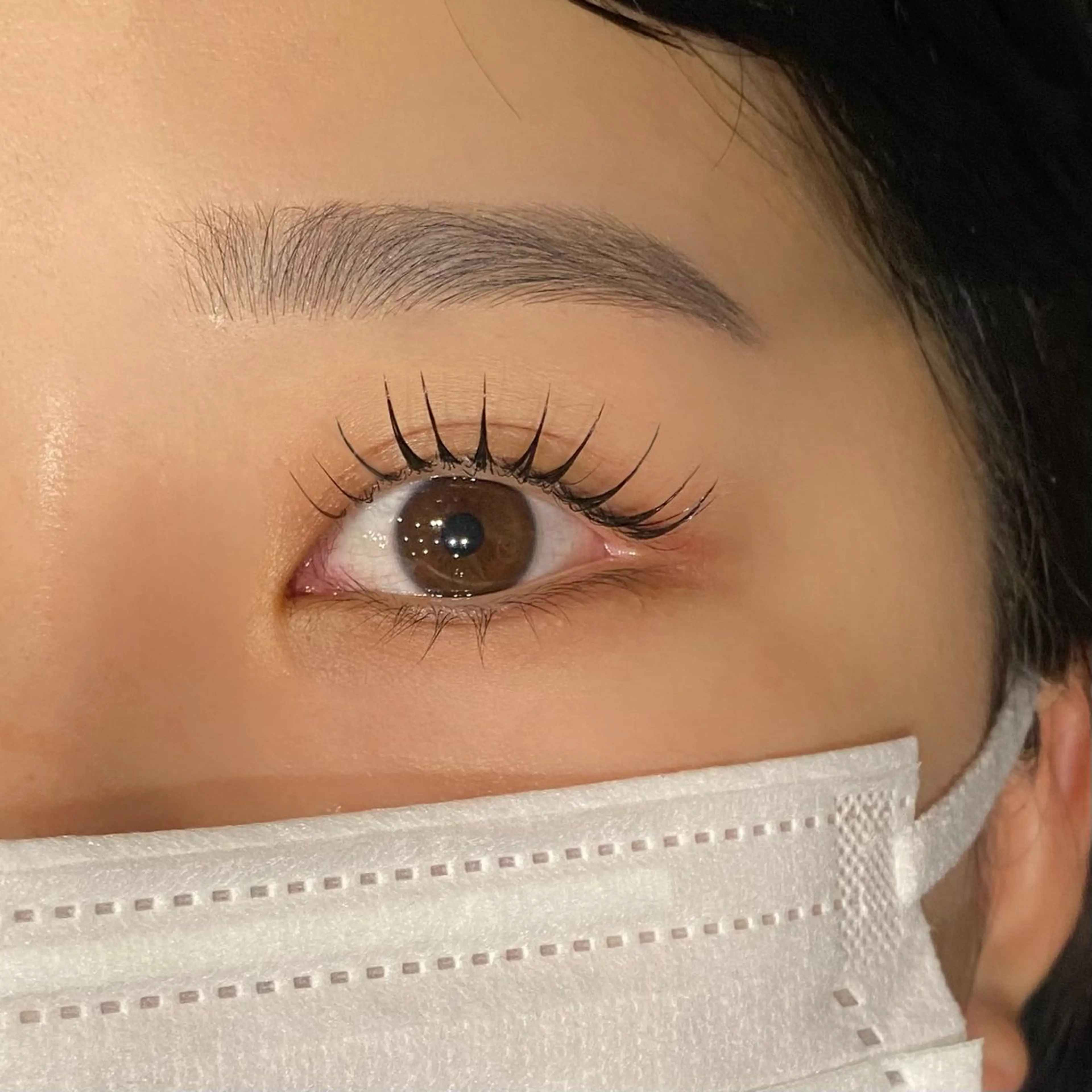 マツエク・マツパ 一重×まつ毛パーマ nutt moekaのマツエク・マツパデザイン