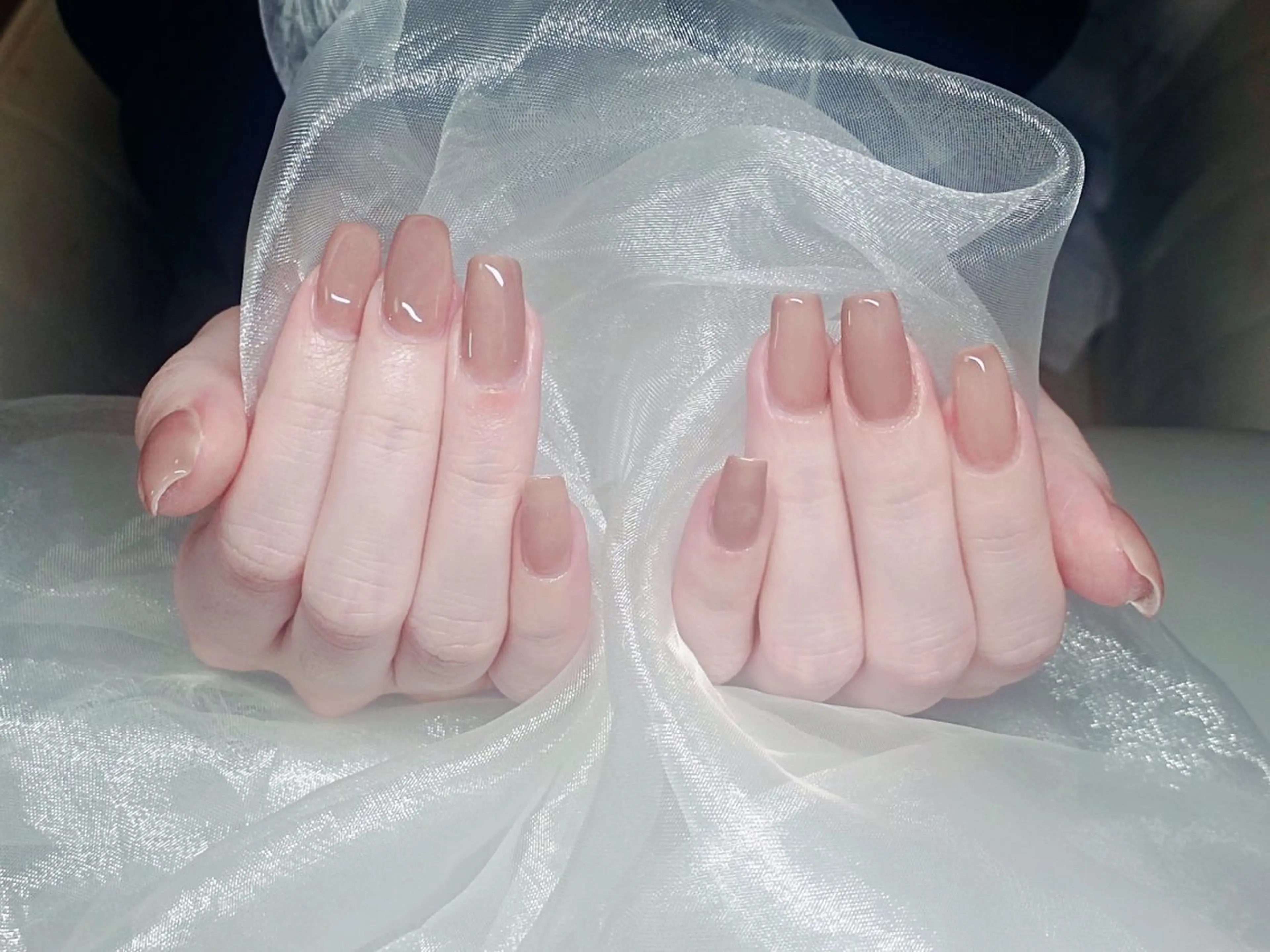 💅 （平日限定割引） HANDワンカラー(2色までOK)初回ソフトジェルオフ無料の写真