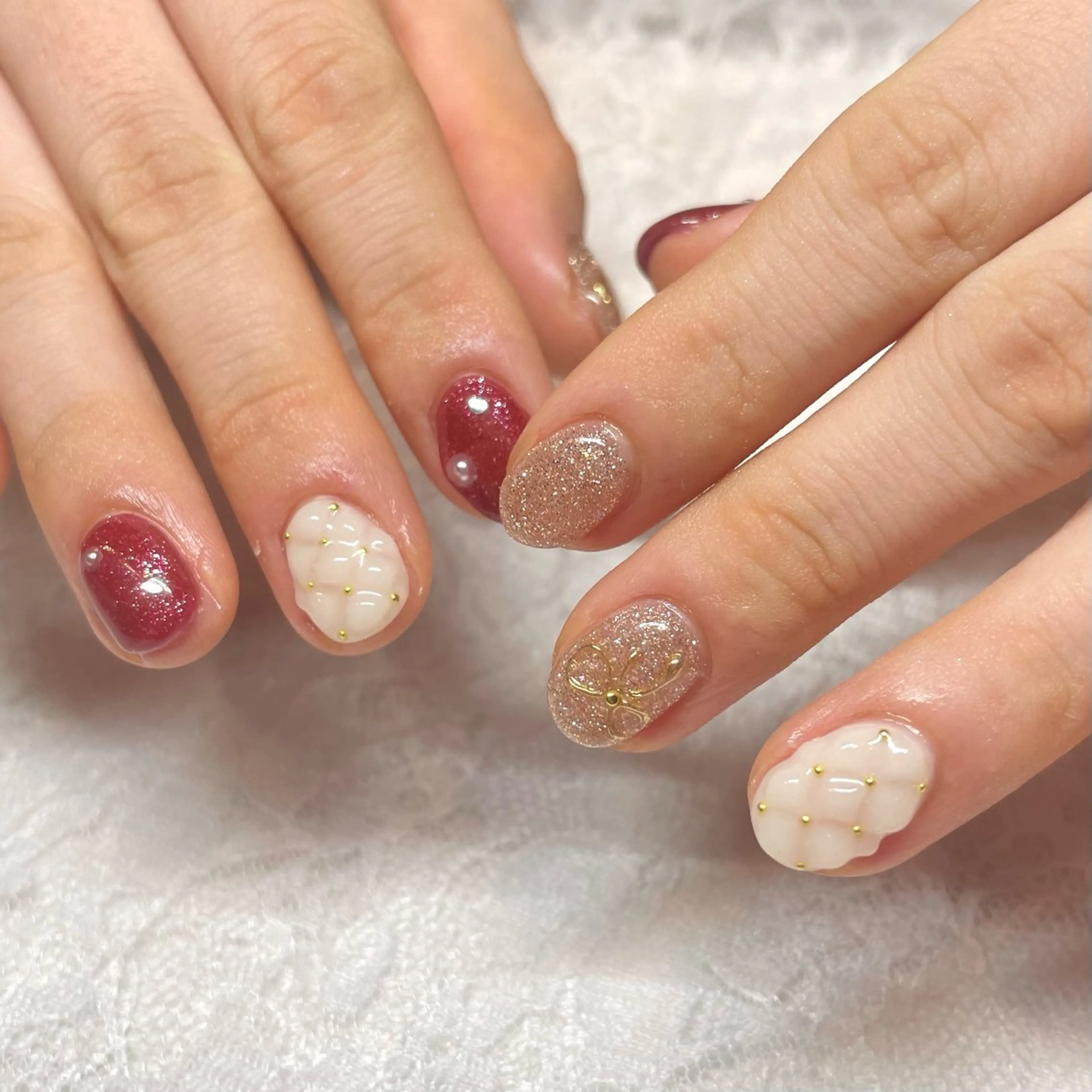 ネイル ハンドネイル Nail ヌシん家 AKANEのネイルデザイン