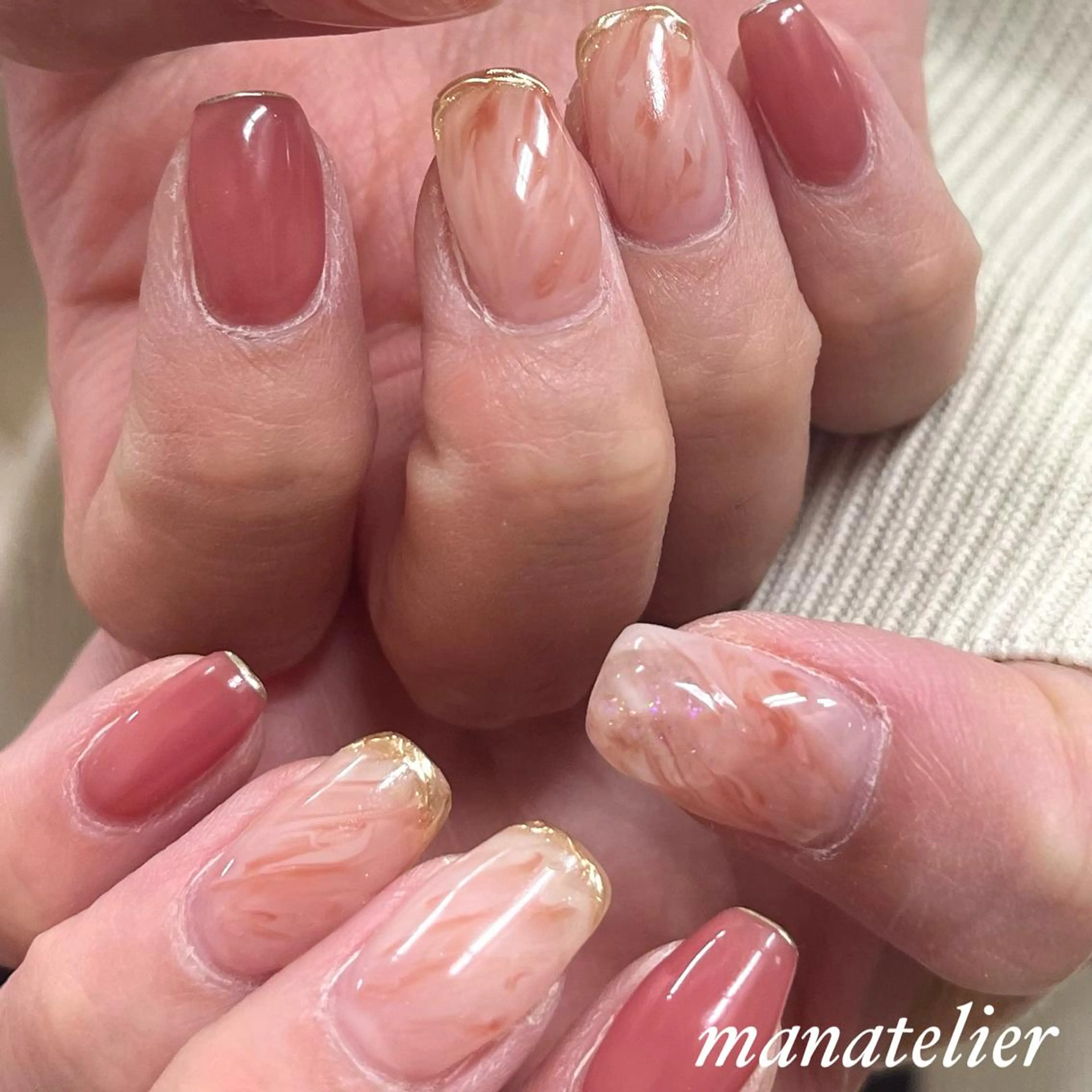ネイル ハンドネイル manatelier マナトリエのネイルデザイン