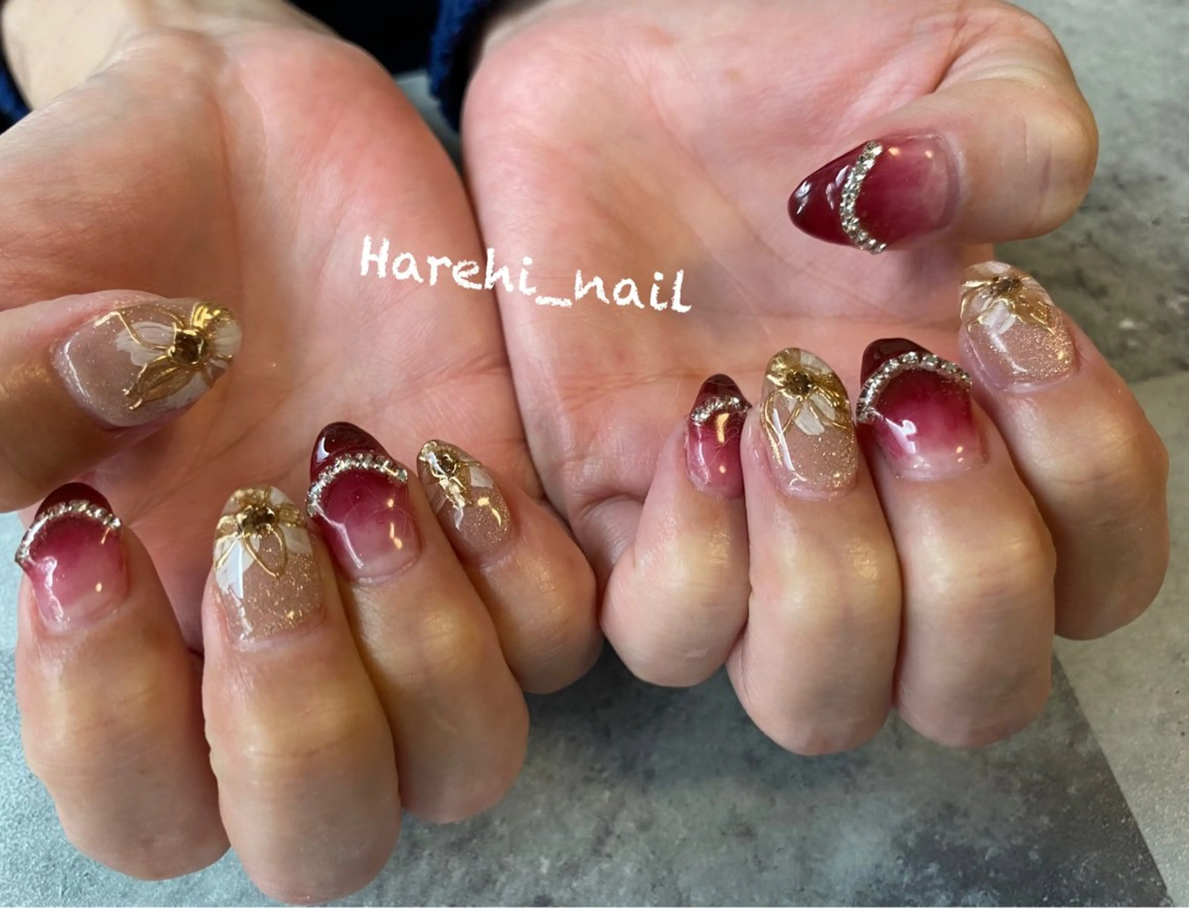 ネイル ハンドネイル Harehi_ nailのネイルデザイン