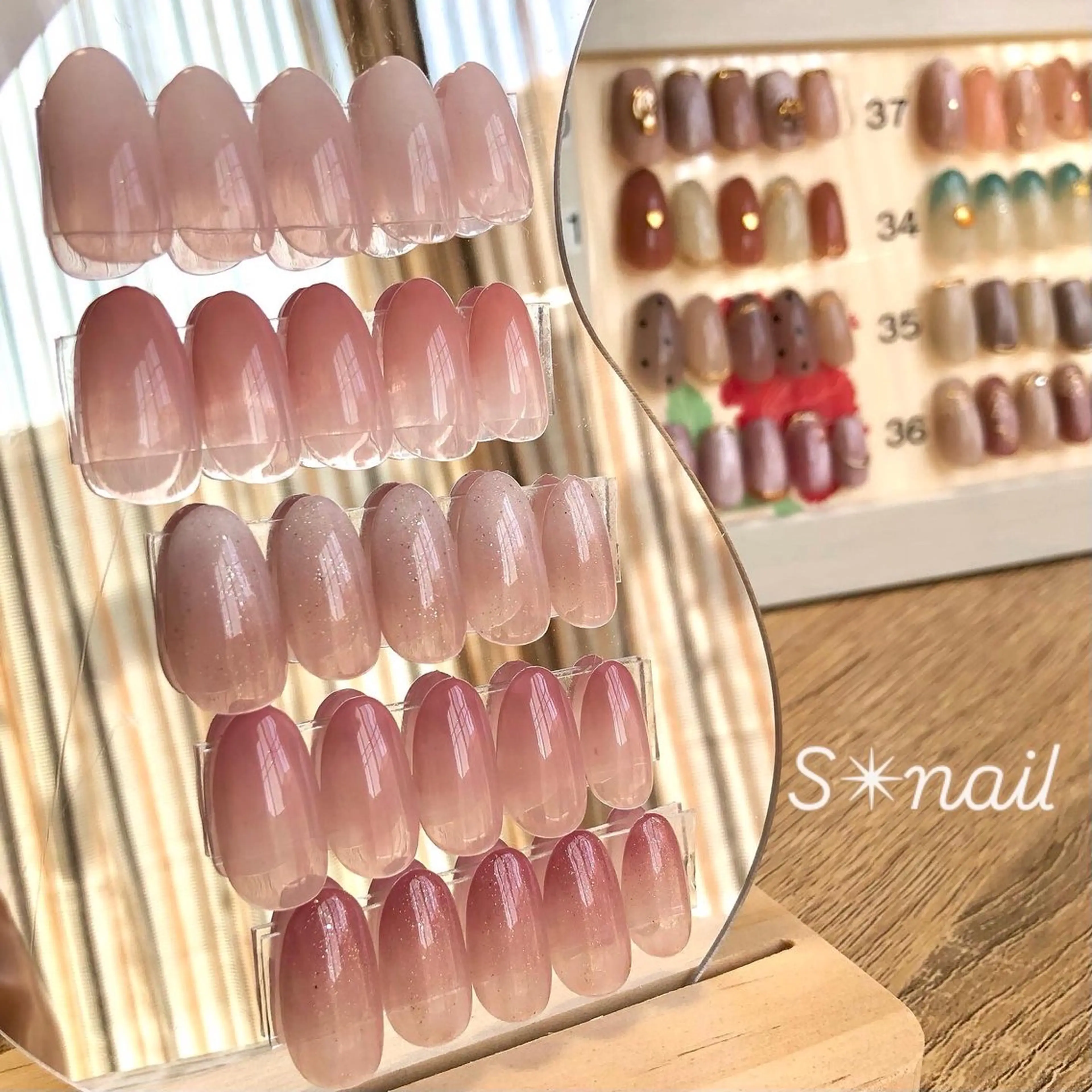 ネイル グラデーション S nailのネイルデザイン