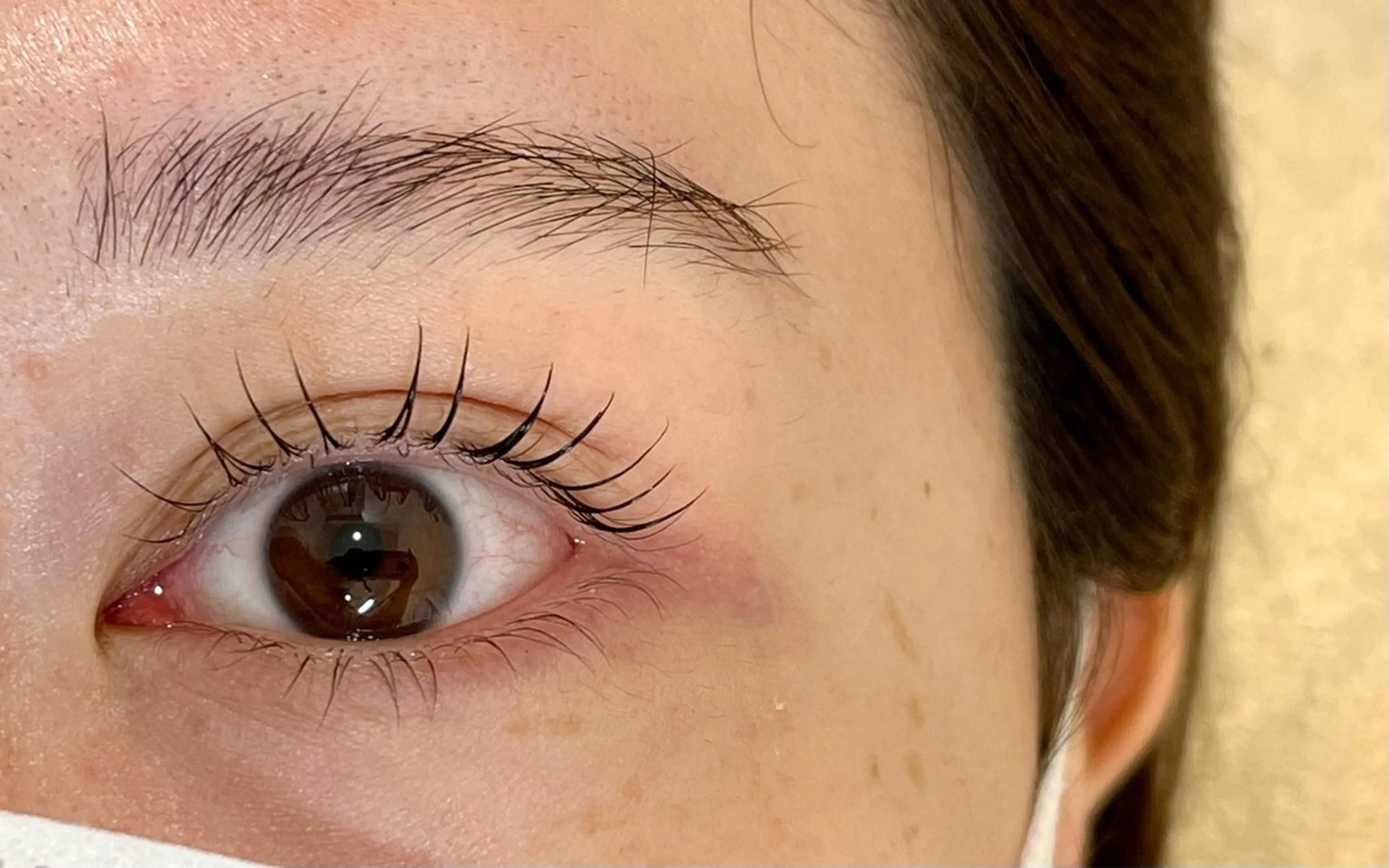 マツエク・マツパ 束感まつ毛 一重×まつ毛パーマ . ayaのマツエク・マツパデザイン