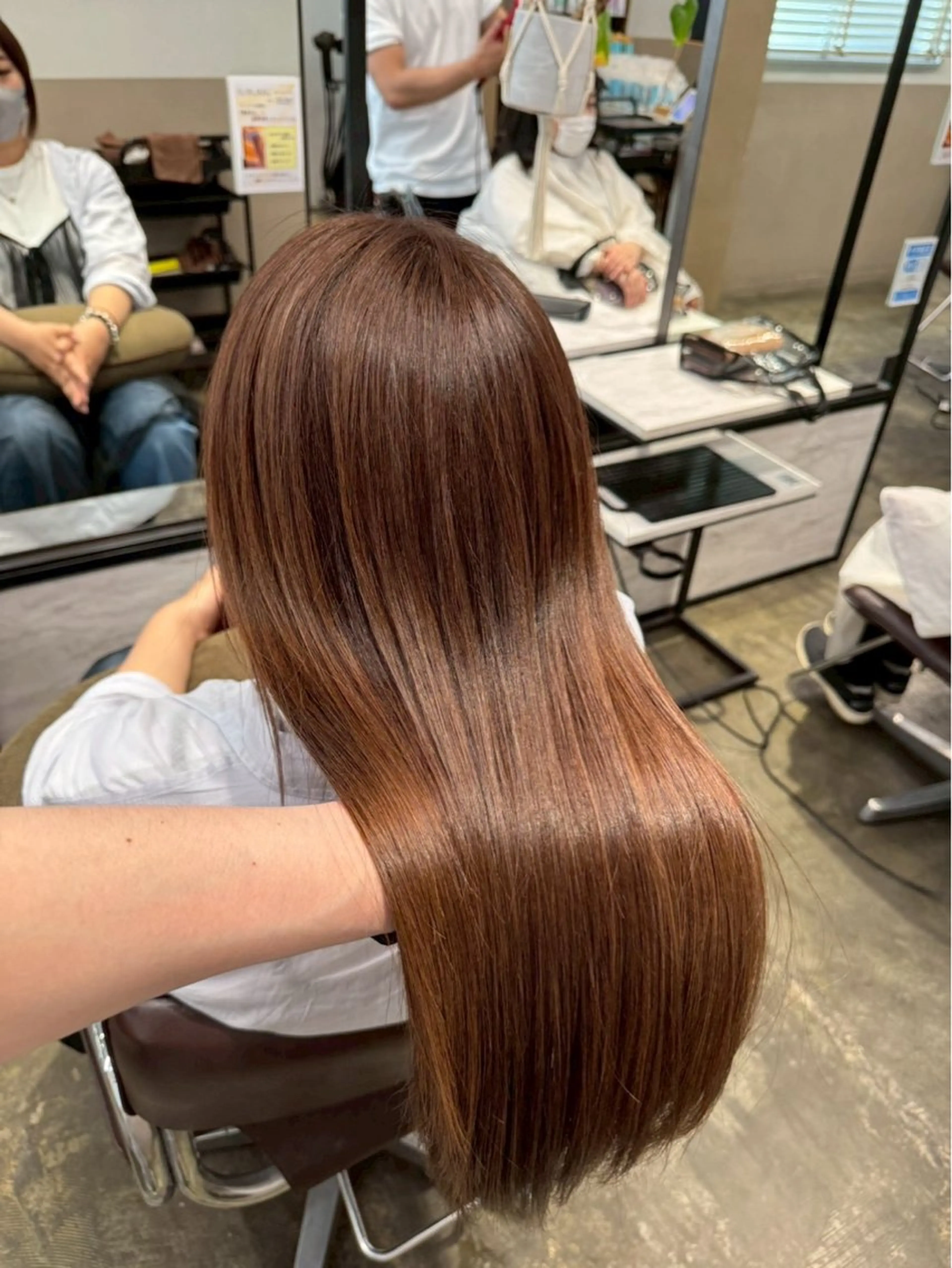 ロング カット ヘアカラー トリートメント 菅野 涼 ARTS litaのヘアスタイル